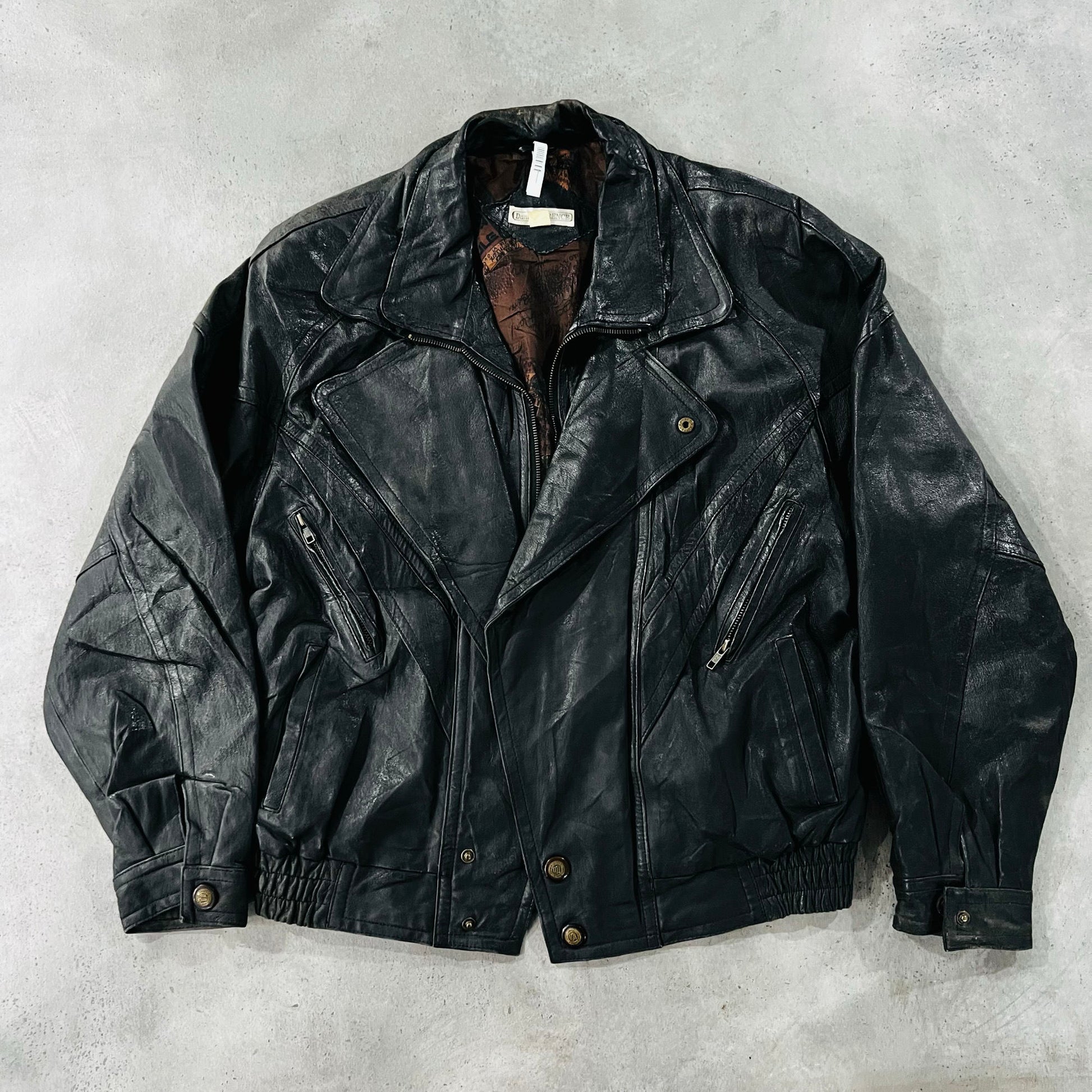 Vintage 70s-90s Double Rider Leather Jackets