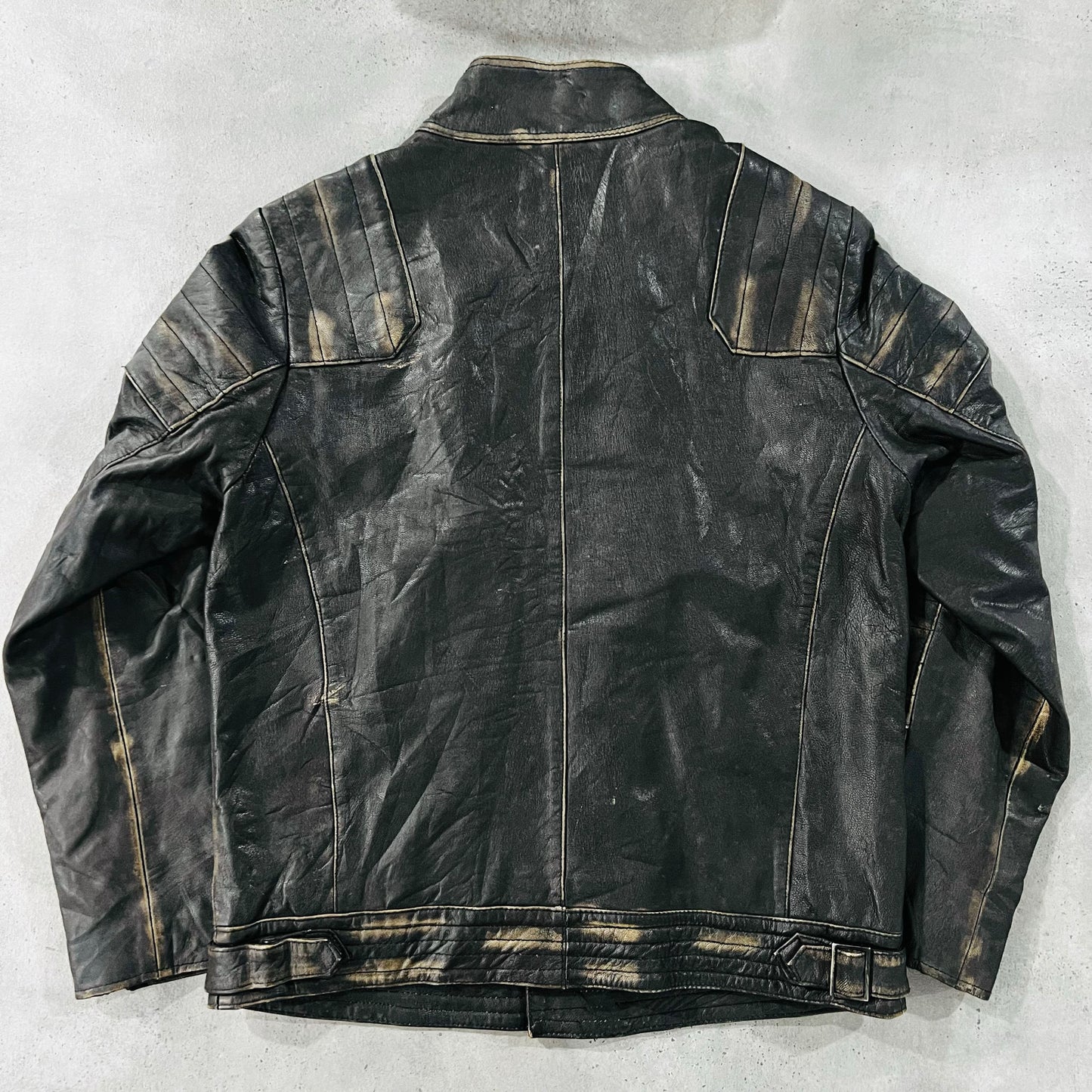 Vintage Retro Double Rider Leather Jackets