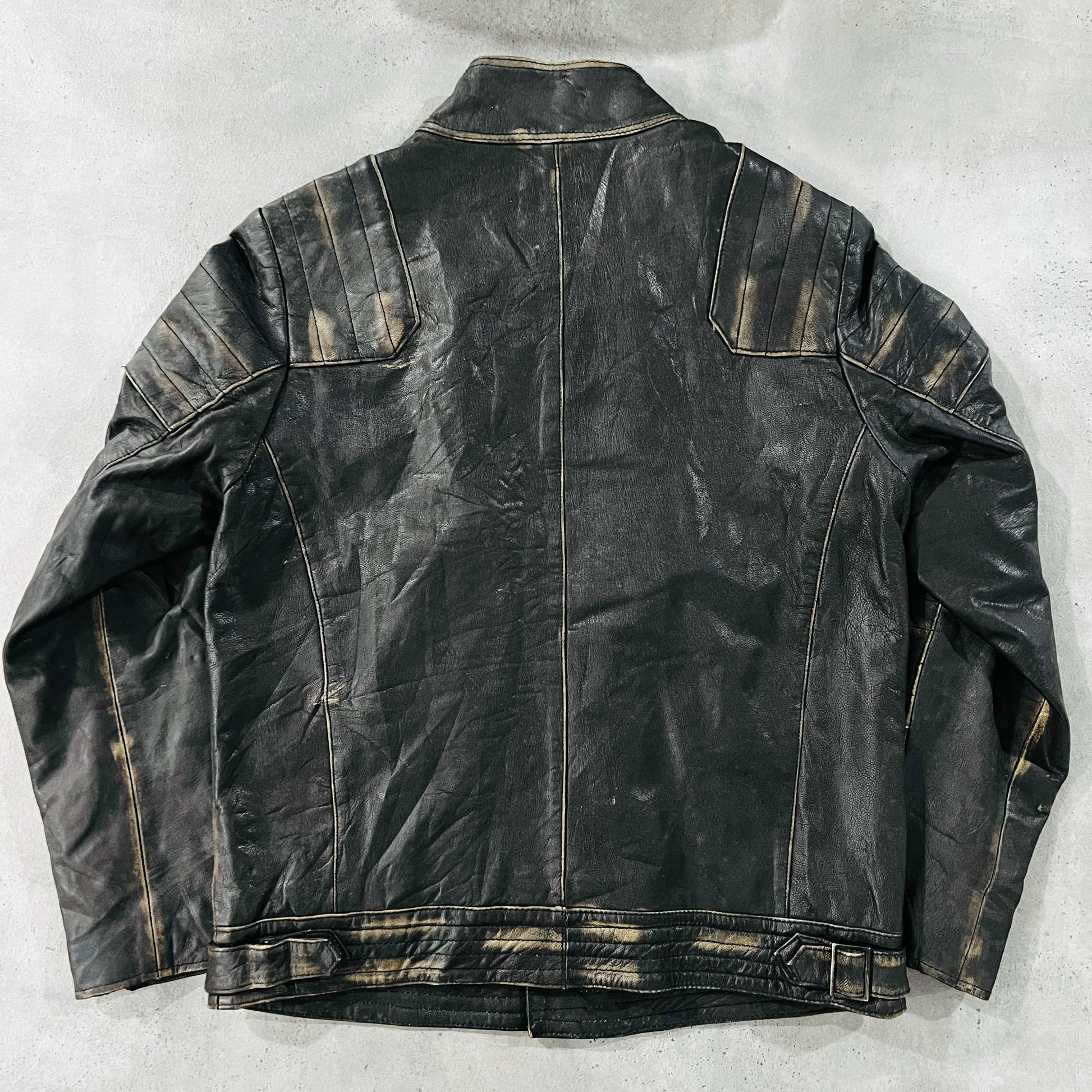 Vintage Retro Double Rider Leather Jackets