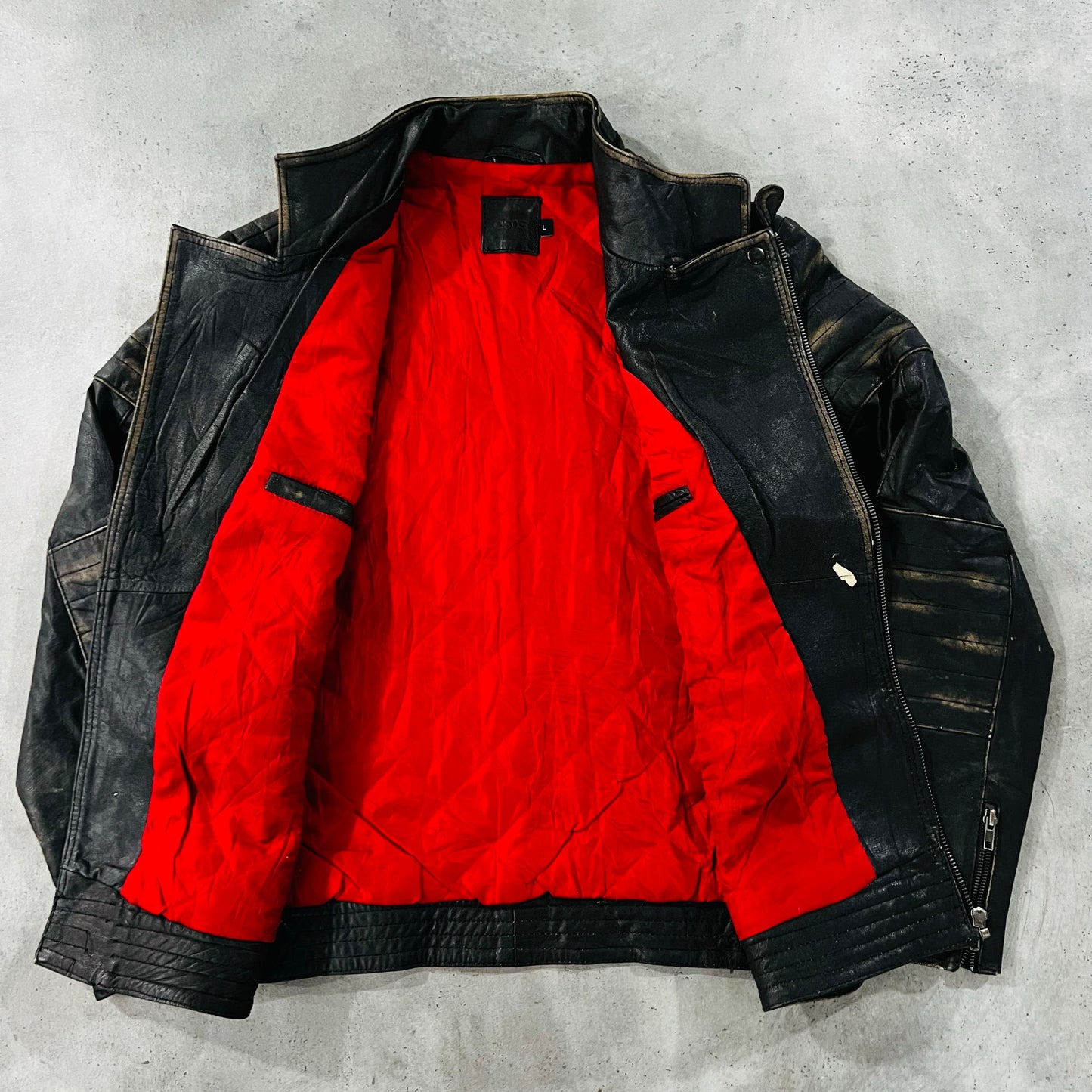 Vintage Retro Double Rider Leather Jackets