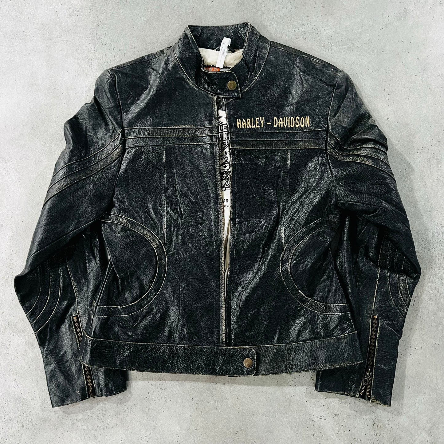 Vintage Harley-Davidson Retro Motorcycle Leather Jackets