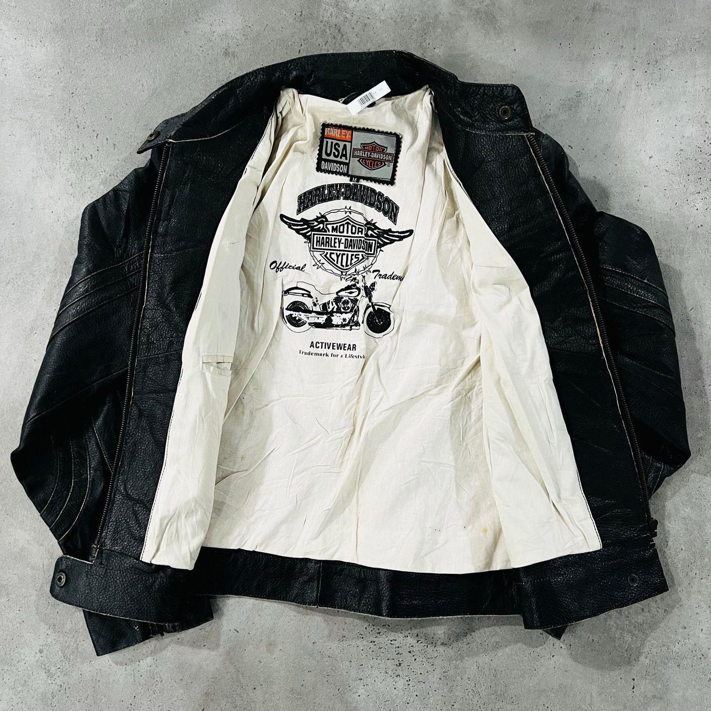 Vintage Harley-Davidson Retro Motorcycle Leather Jackets