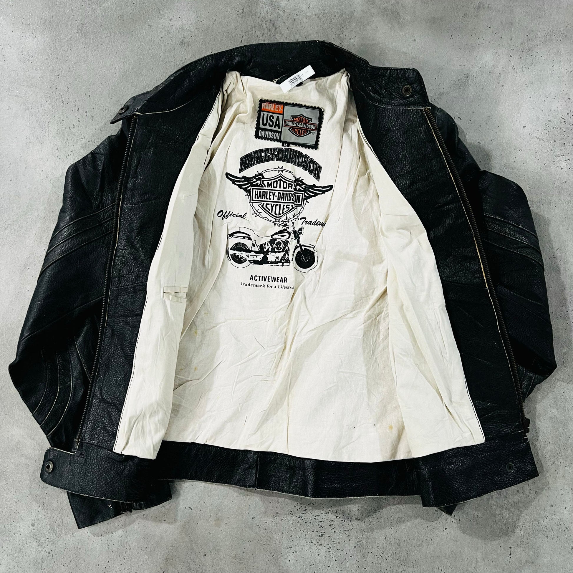Vintage Harley-Davidson Retro Motorcycle Leather Jackets
