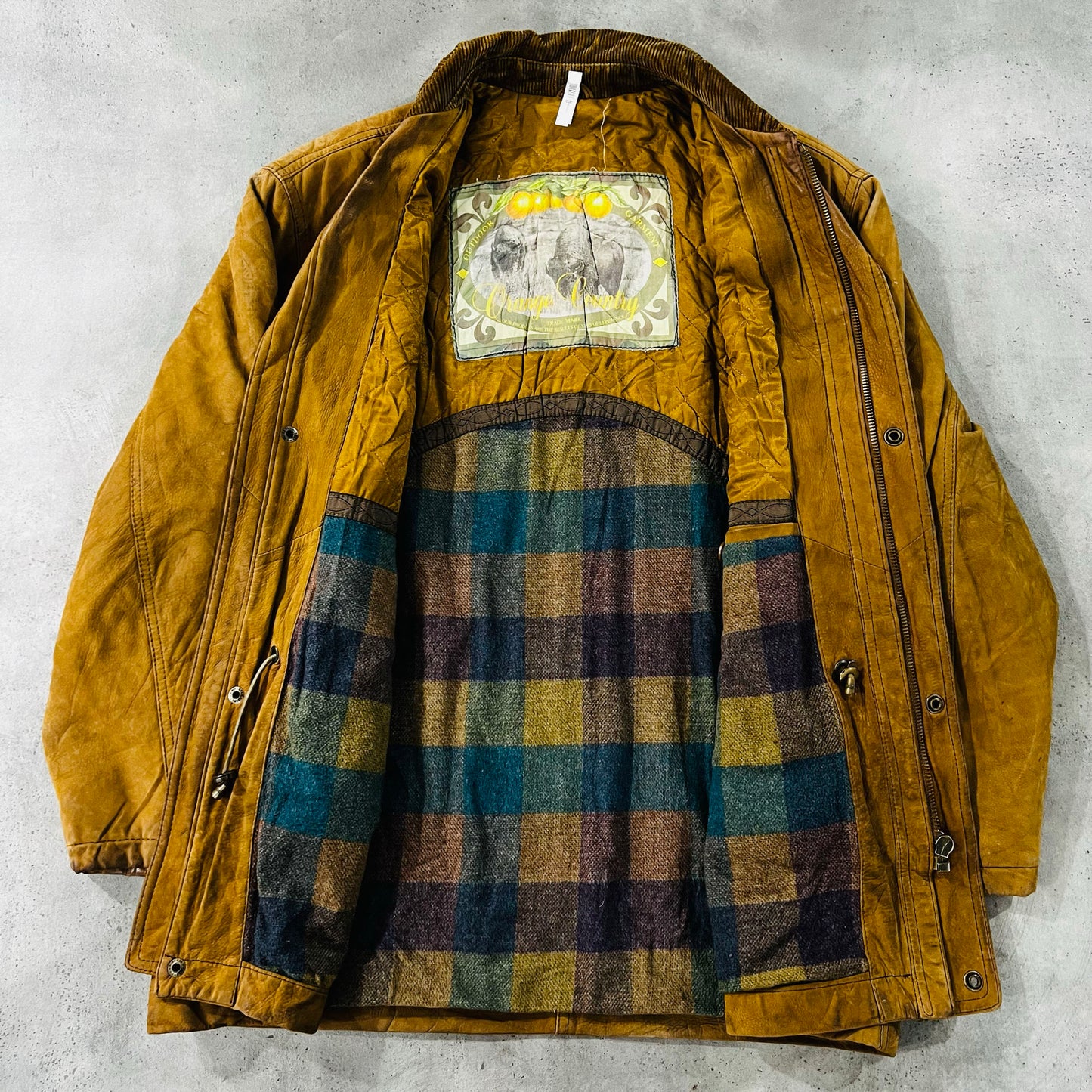 Vintage 70s-90s Workwear Mid-Length Leather Jackets