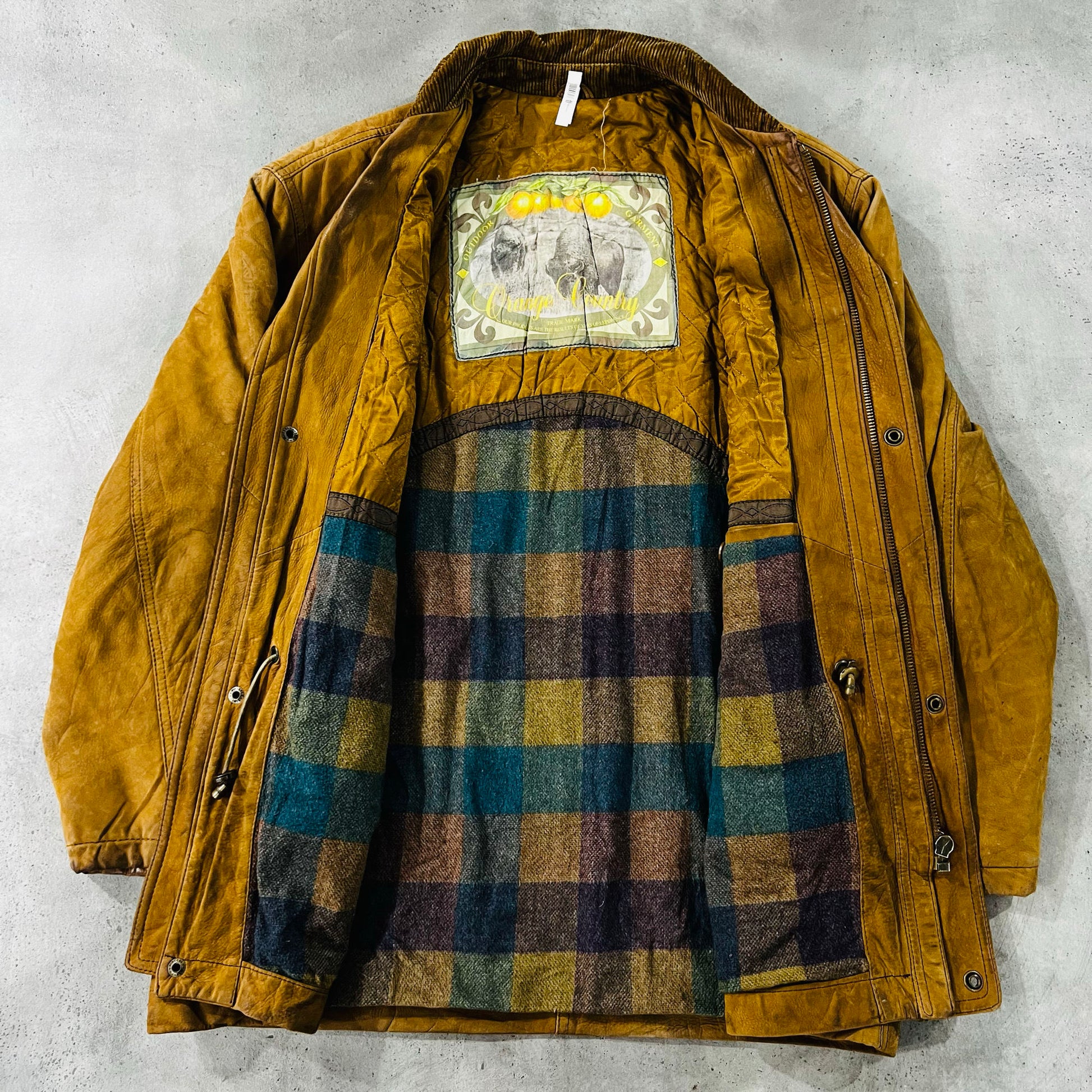 Vintage 70s-90s Workwear Mid-Length Leather Jackets