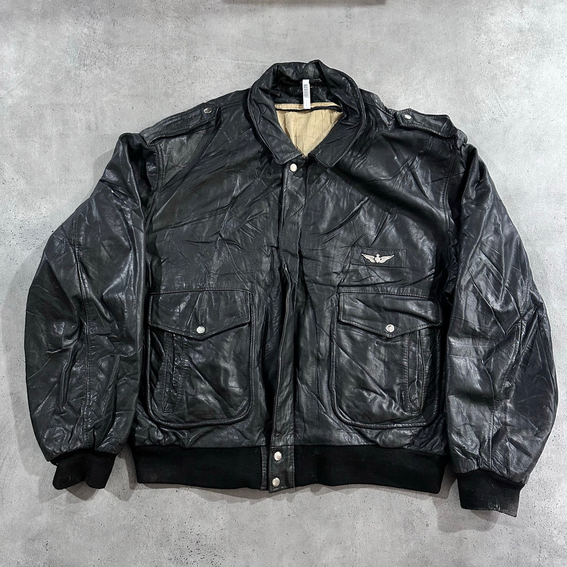 Vintage 70s-90s Military A-2 Leather Jackets