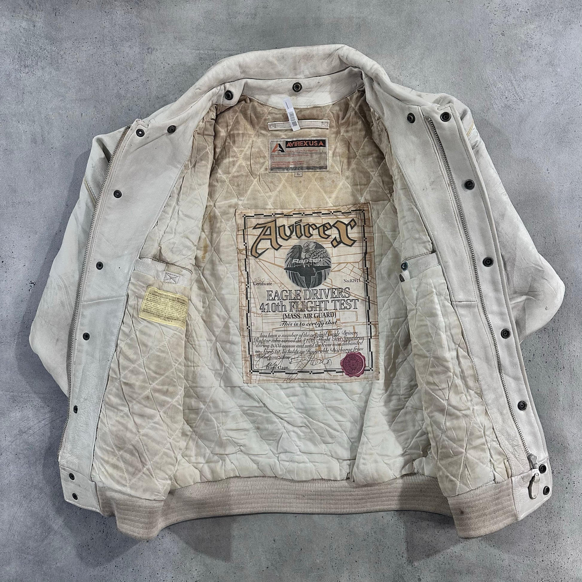Vintage Avirex Military Flight Leather Jackets