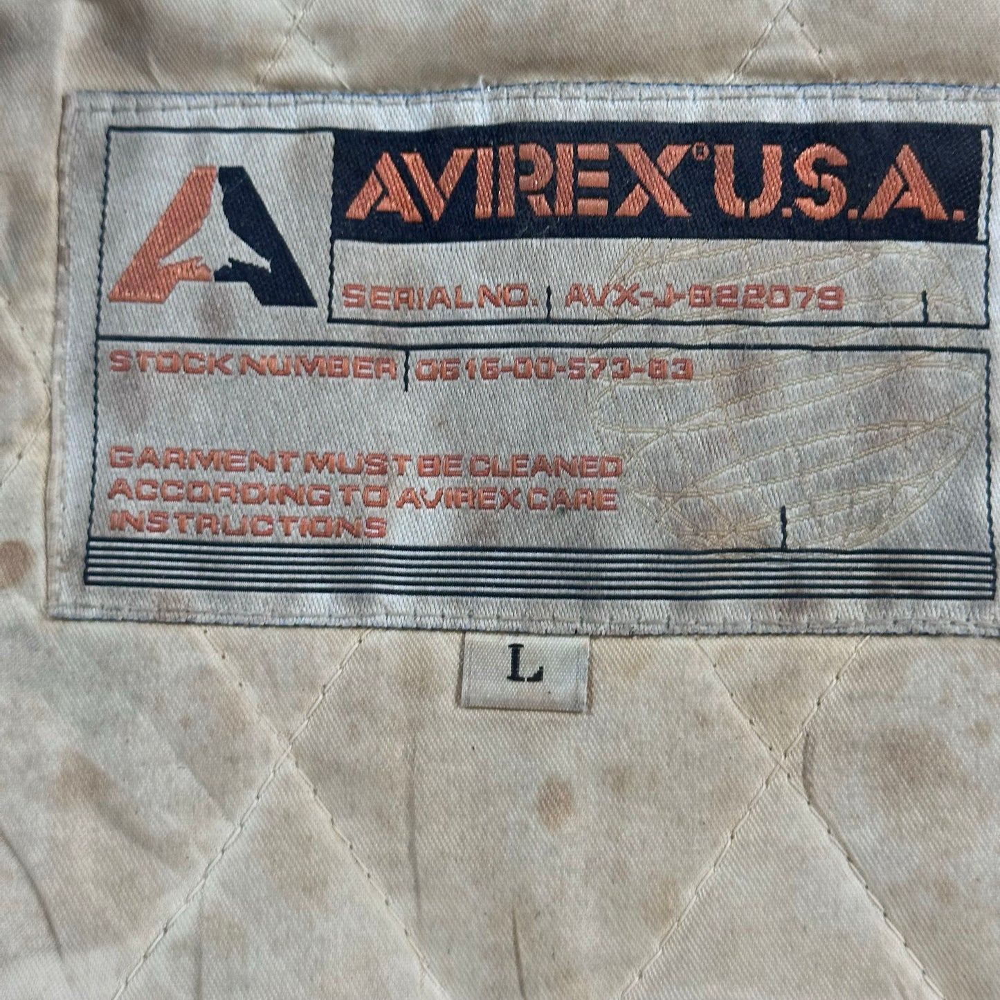 Vintage Avirex Military Flight Leather Jackets