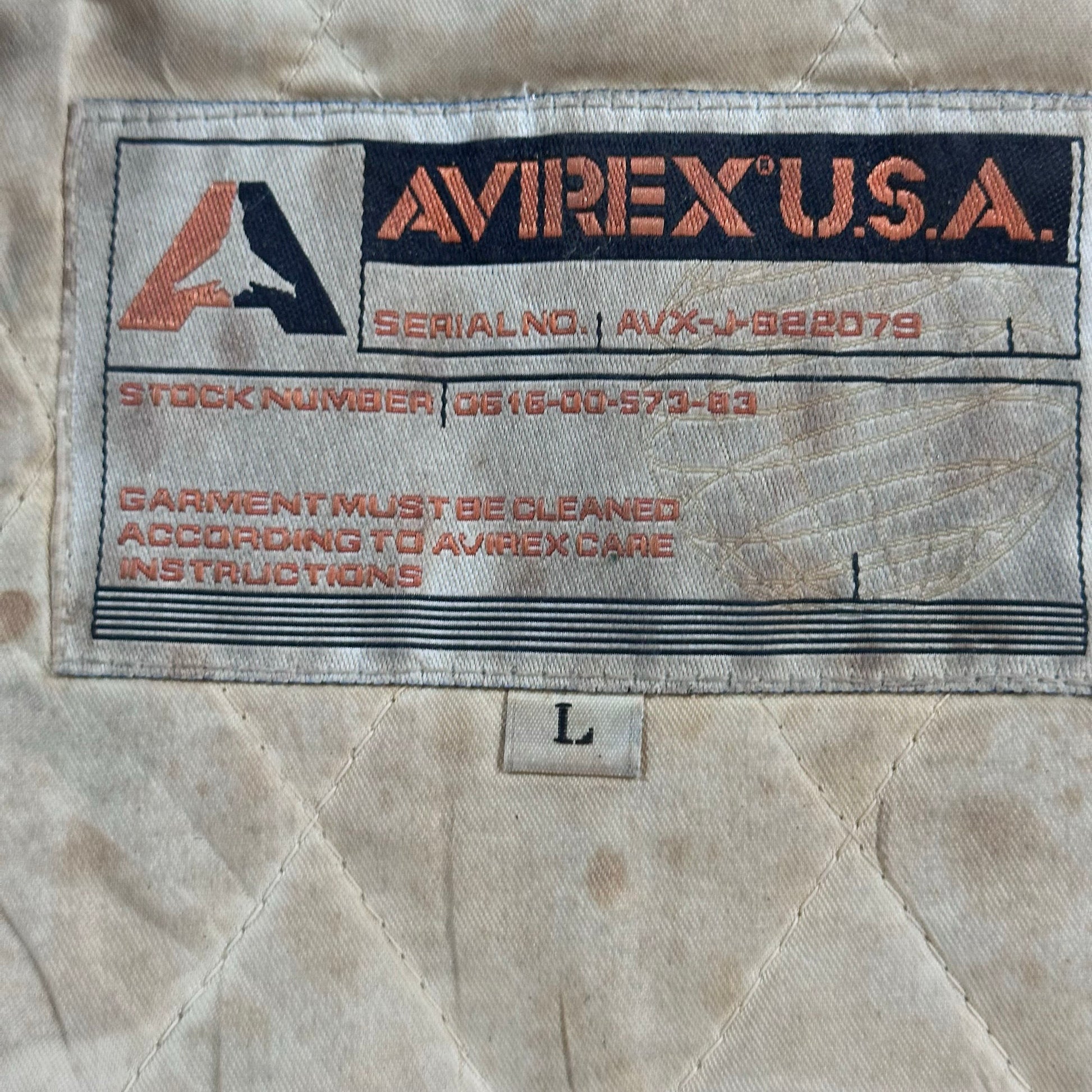 Vintage Avirex Military Flight Leather Jackets