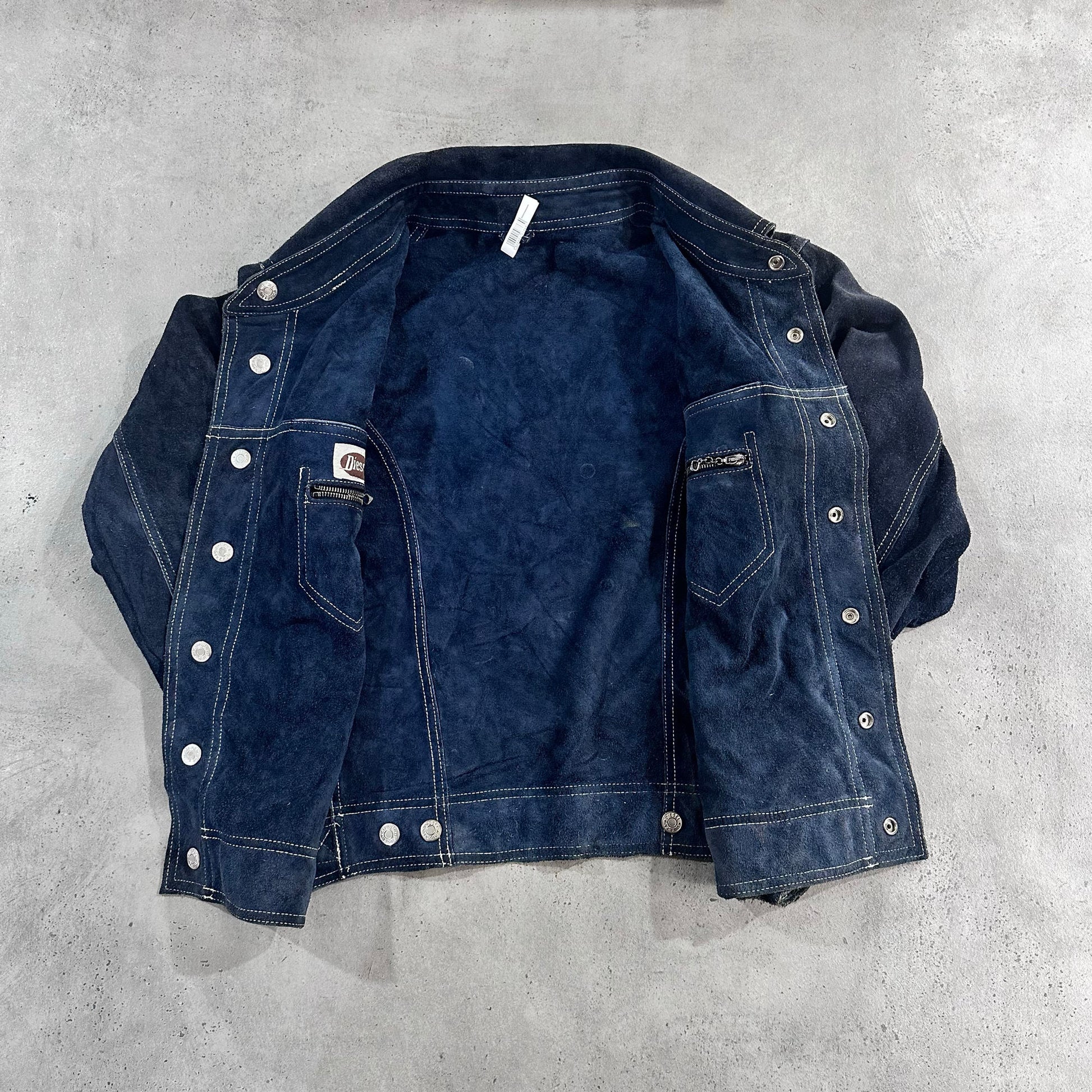 Vintage 70s-90s Italy Diesel Retro Leather Jackets