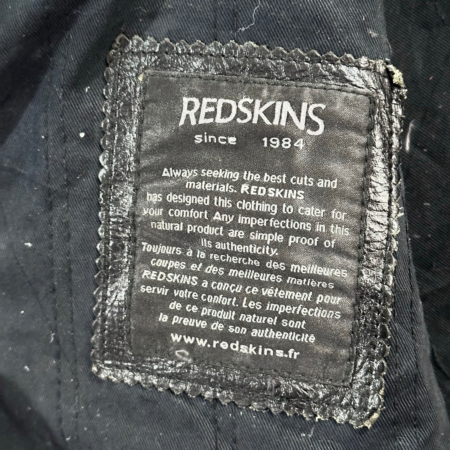 Vintage Redskins Retro Leather Jackets
