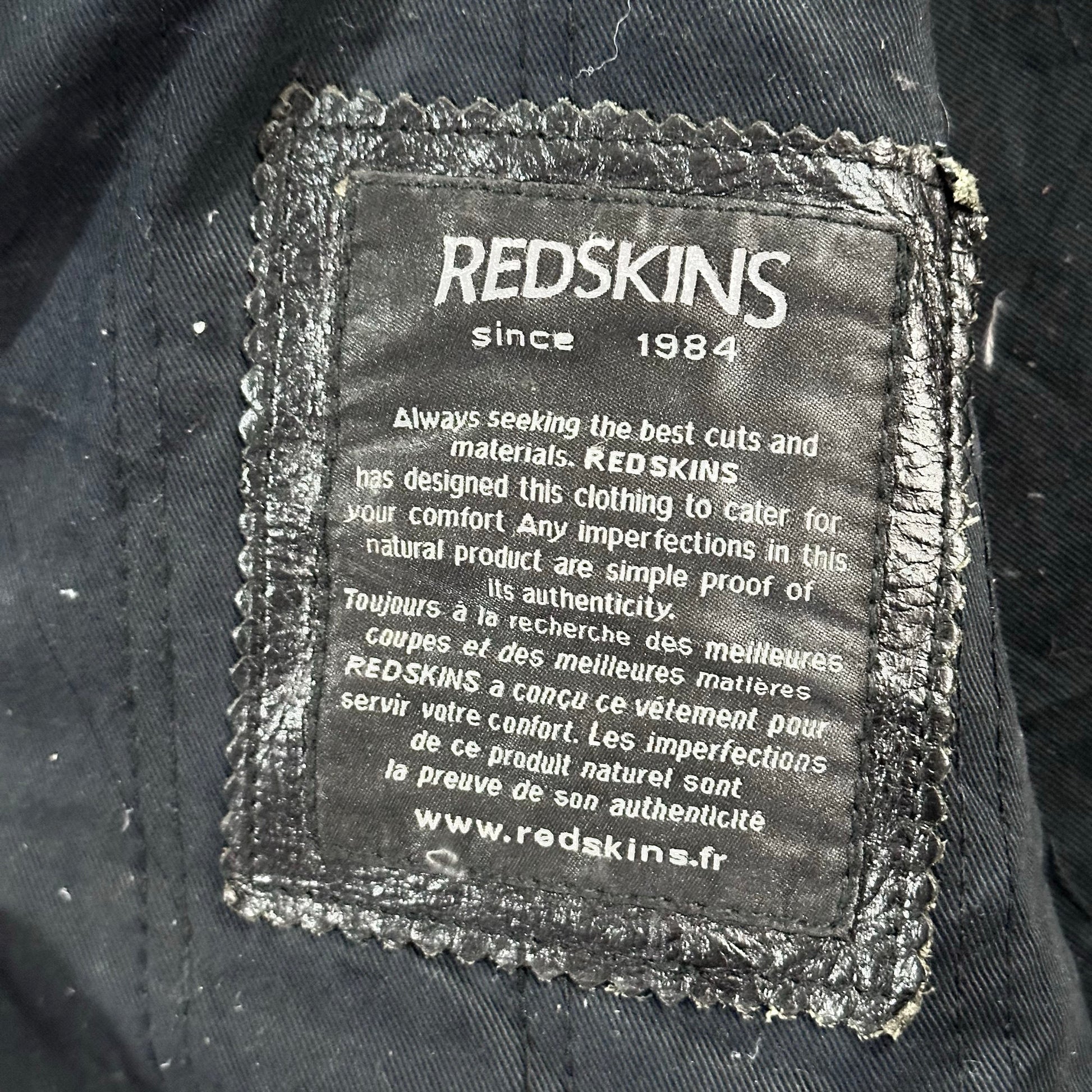 Vintage Redskins Retro Leather Jackets