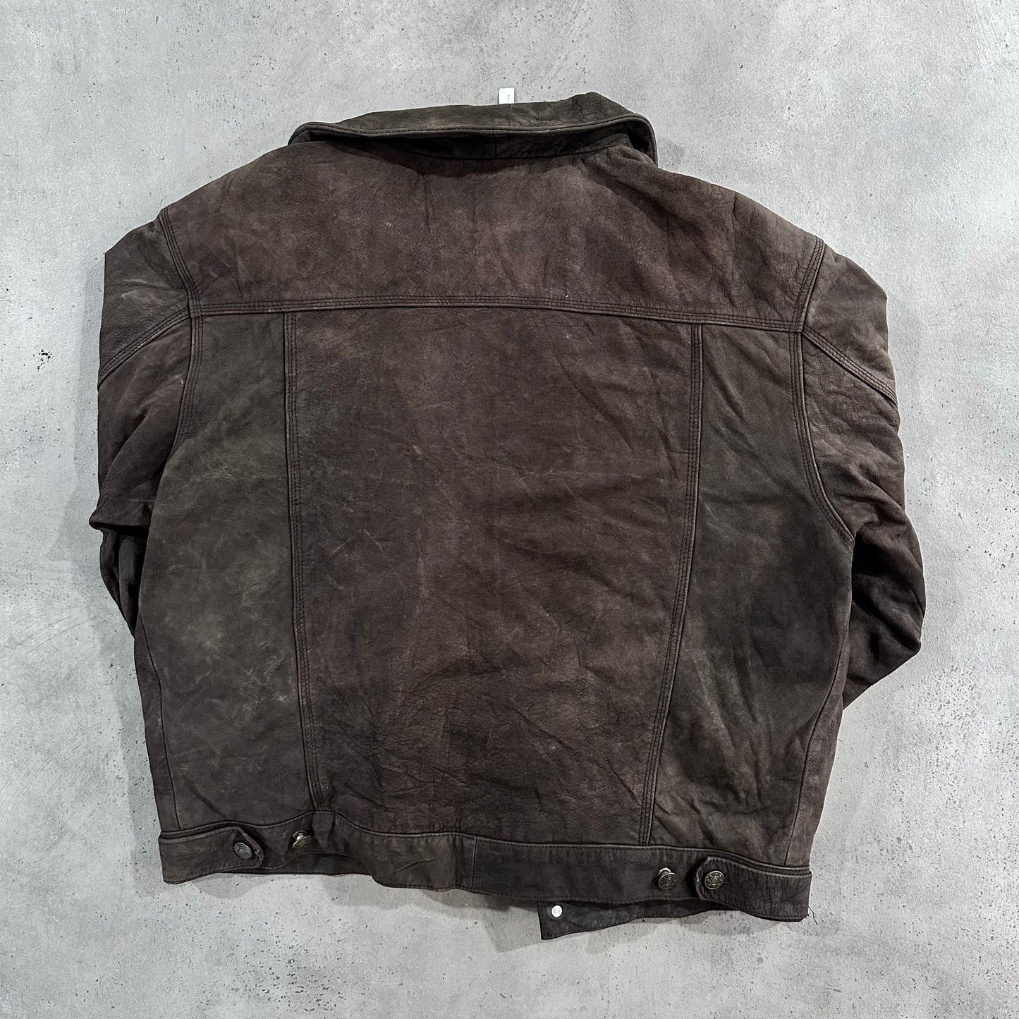 Vintage 70s-90s France Workwear Leather Jackets