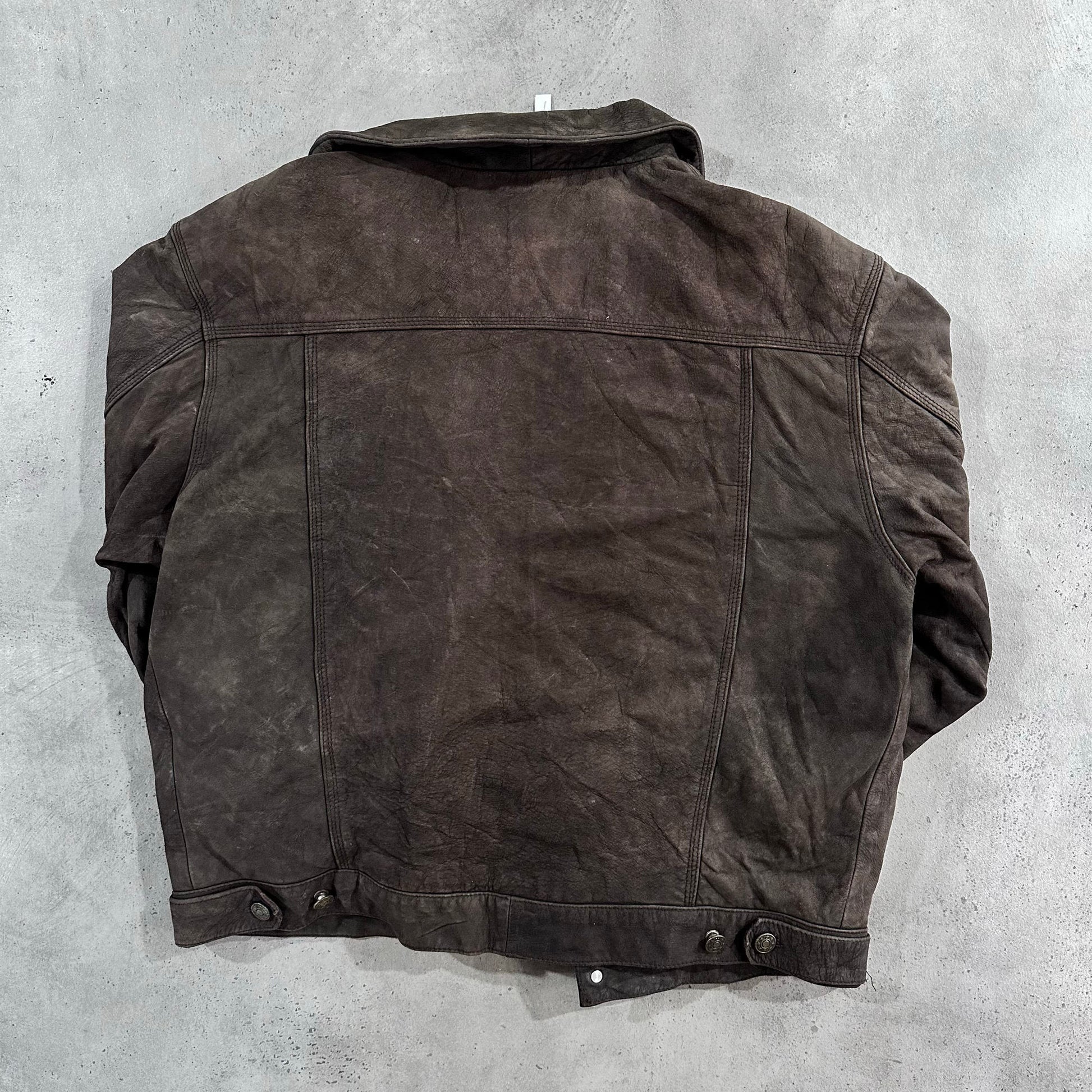 Vintage 70s-90s France Workwear Leather Jackets