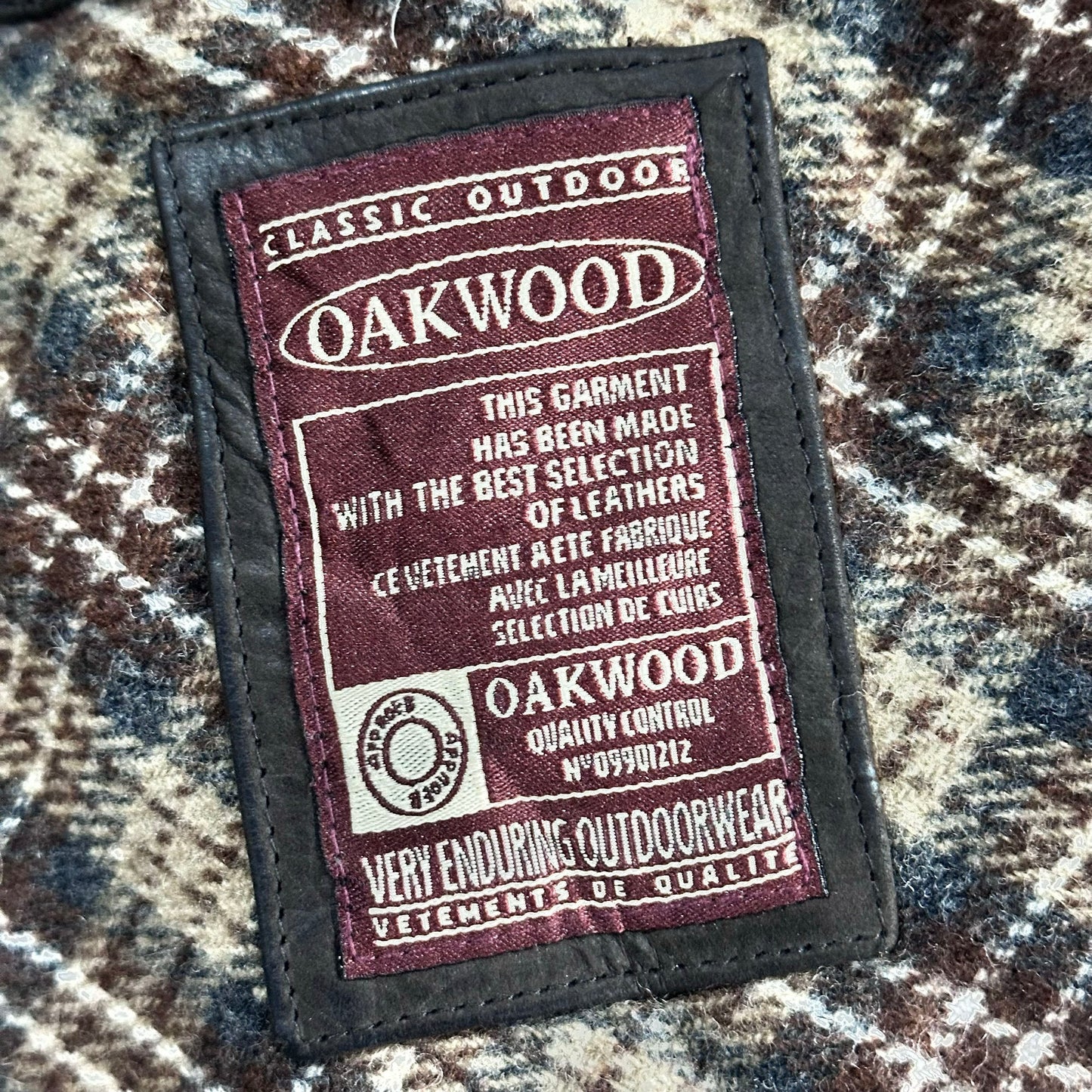 Vintage 70s-90s Oakwood Retro Mid-Length Leather Jackets