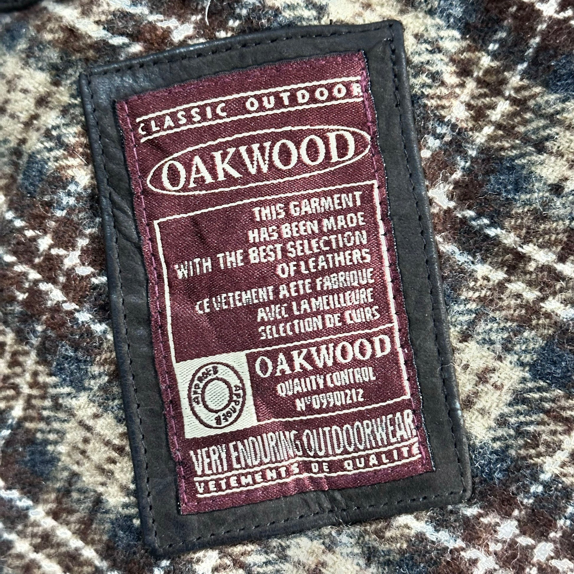 Vintage 70s-90s Oakwood Retro Mid-Length Leather Jackets