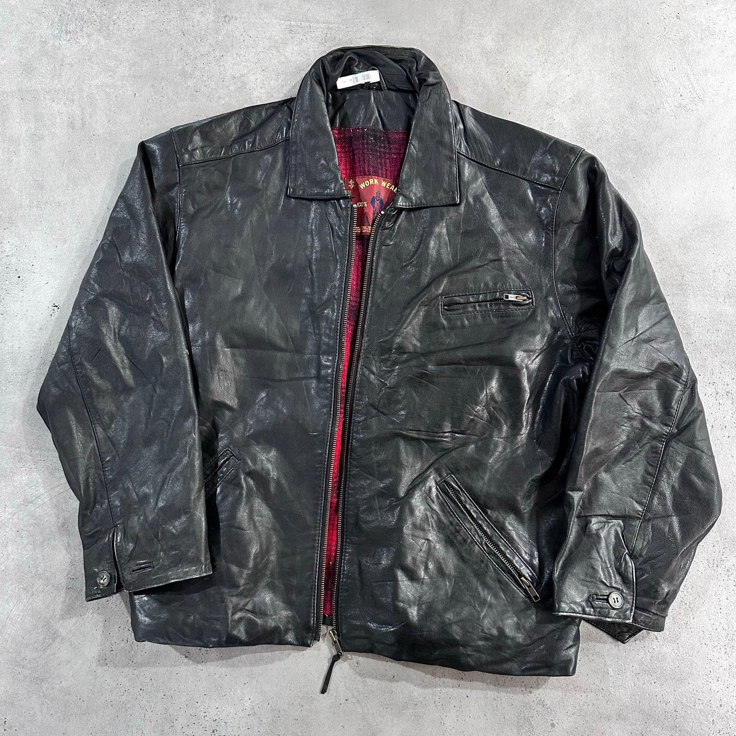 Vintage 70s-90s Workwear Leather Jackets
