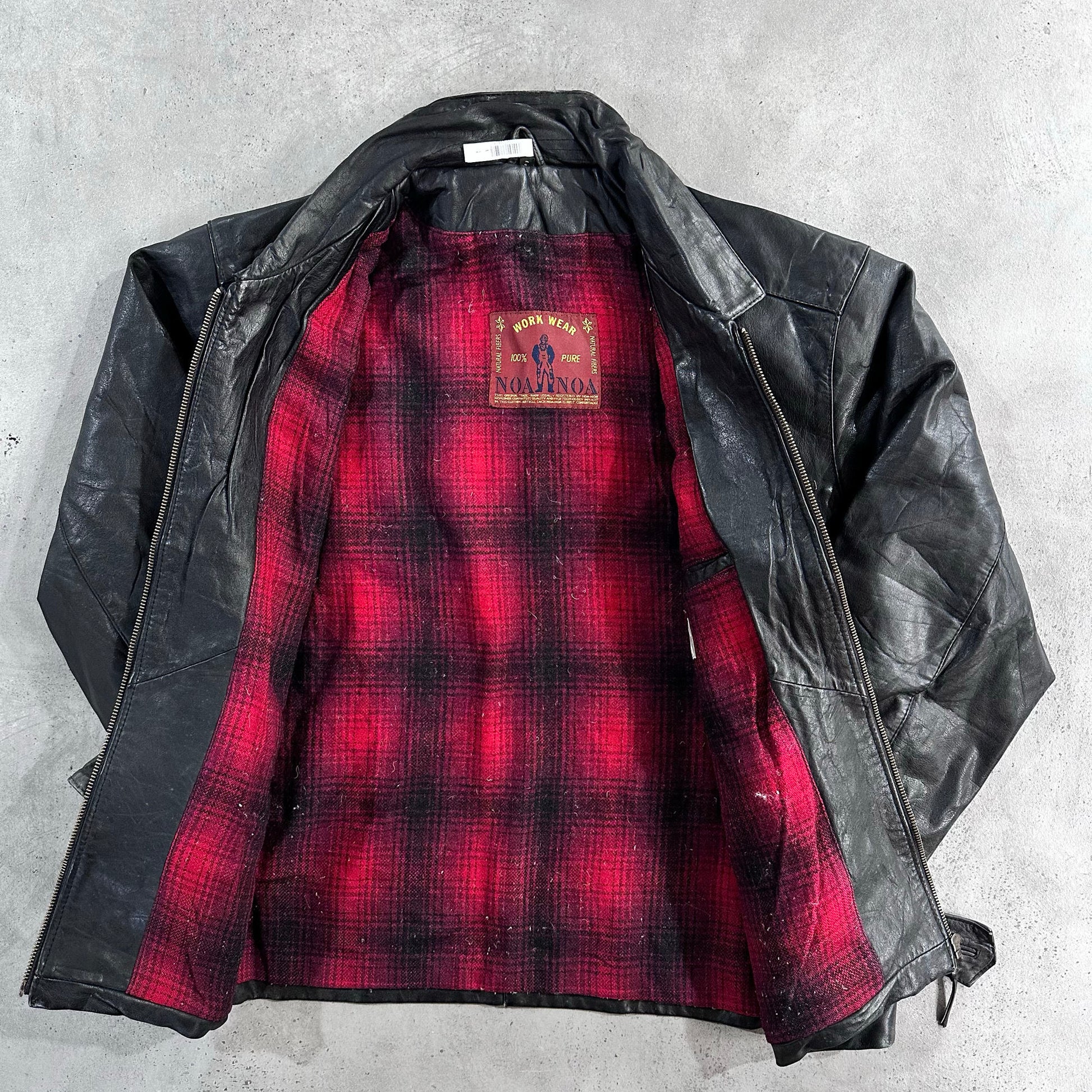 Vintage 70s-90s Workwear Leather Jackets