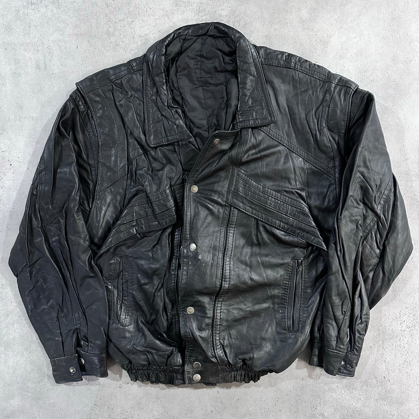 Vintage 70s-90s France Leather Jackets