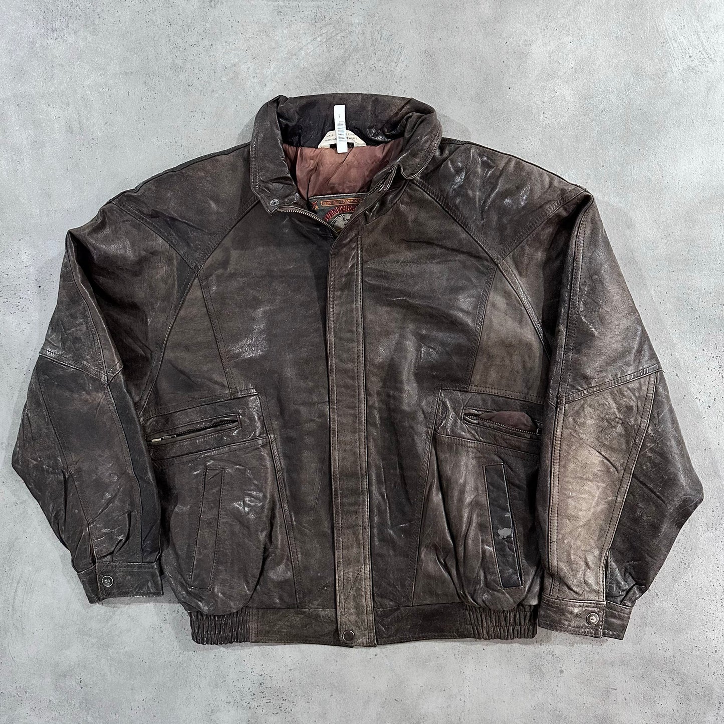 Vintage 70s-90s South Korea Flight Leather Jackets