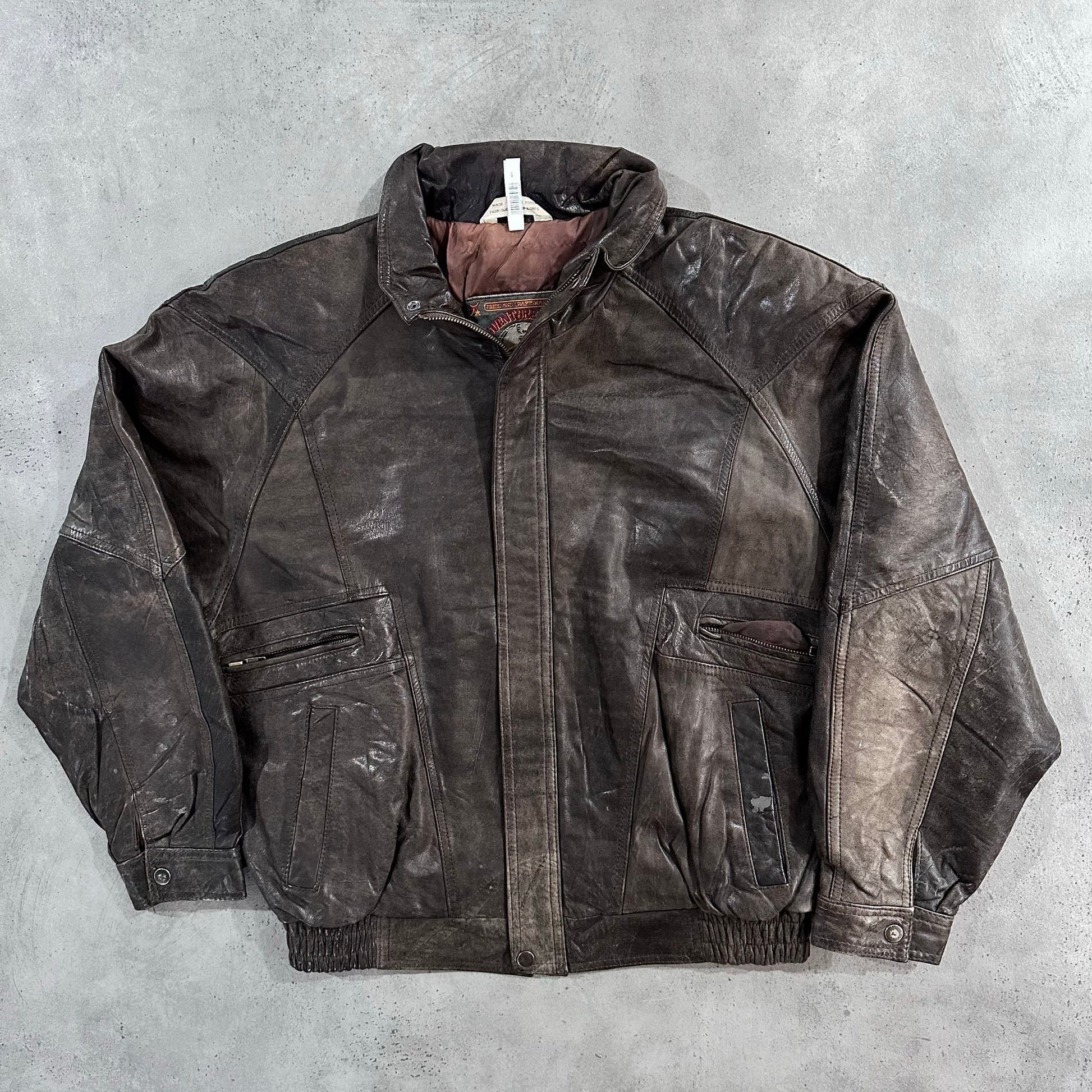 Vintage 70s-90s South Korea Flight Leather Jackets