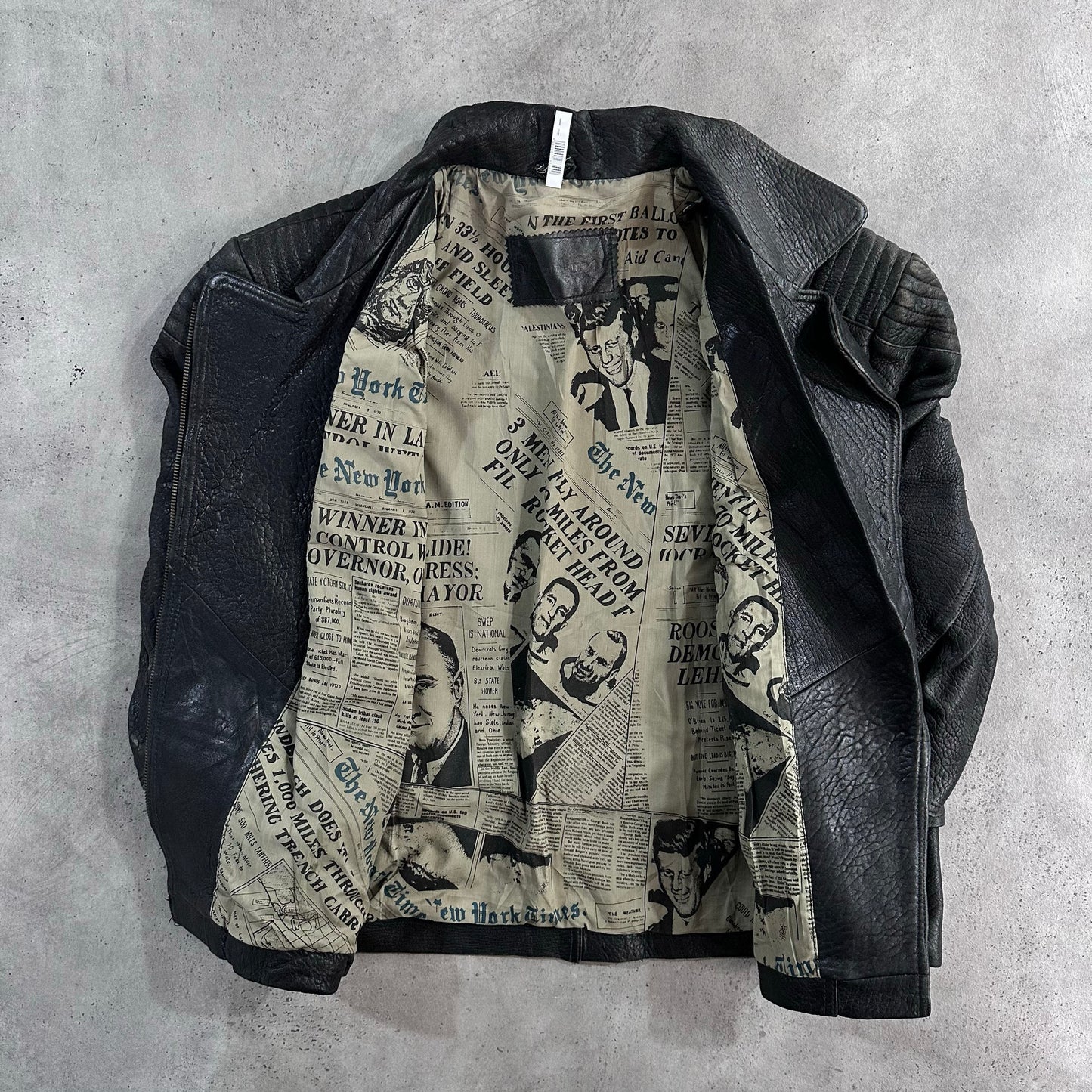 Vintage 70s-90s Double Rider Leather Jackets