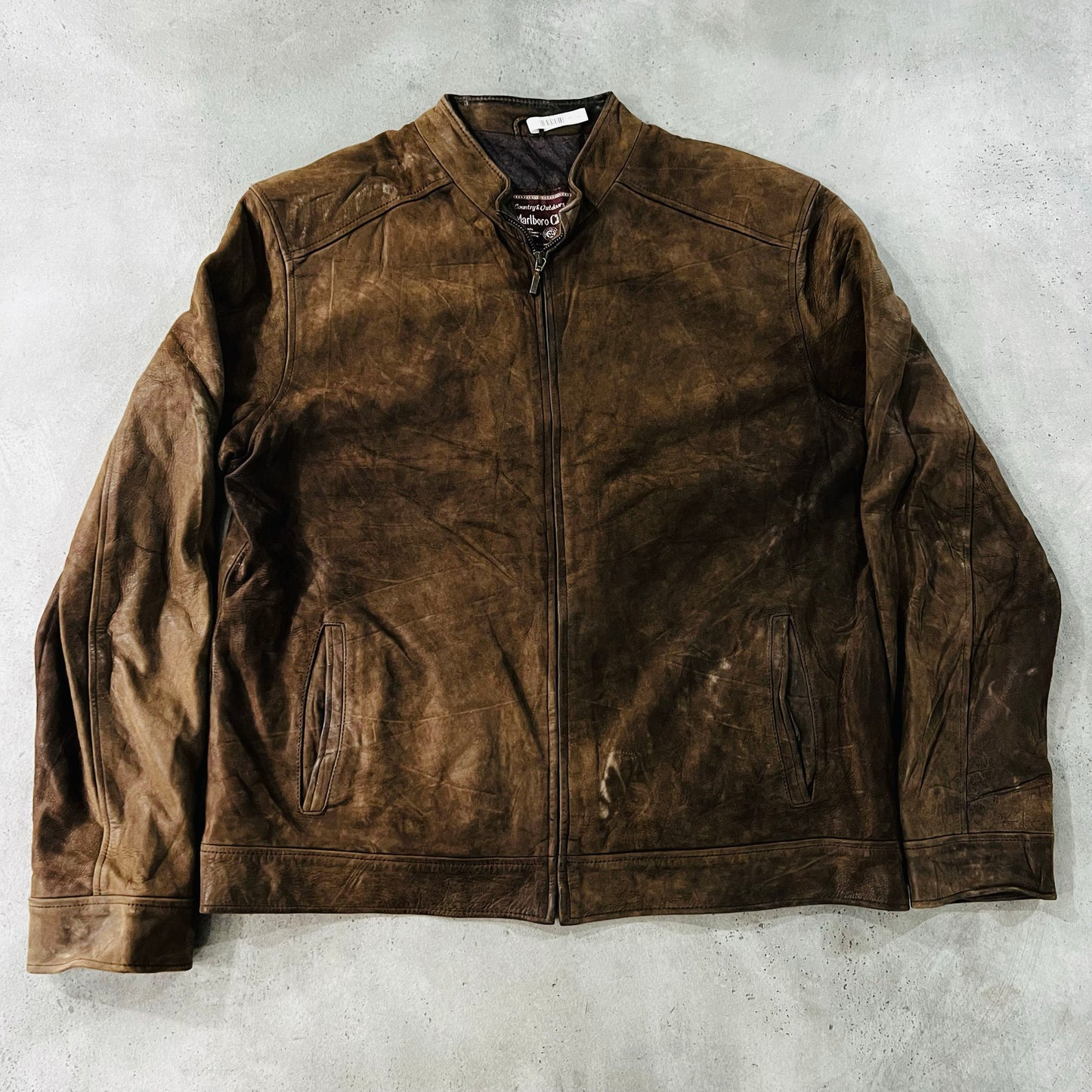 Vintage 70s-90s Marlboro Retro Leather Jackets