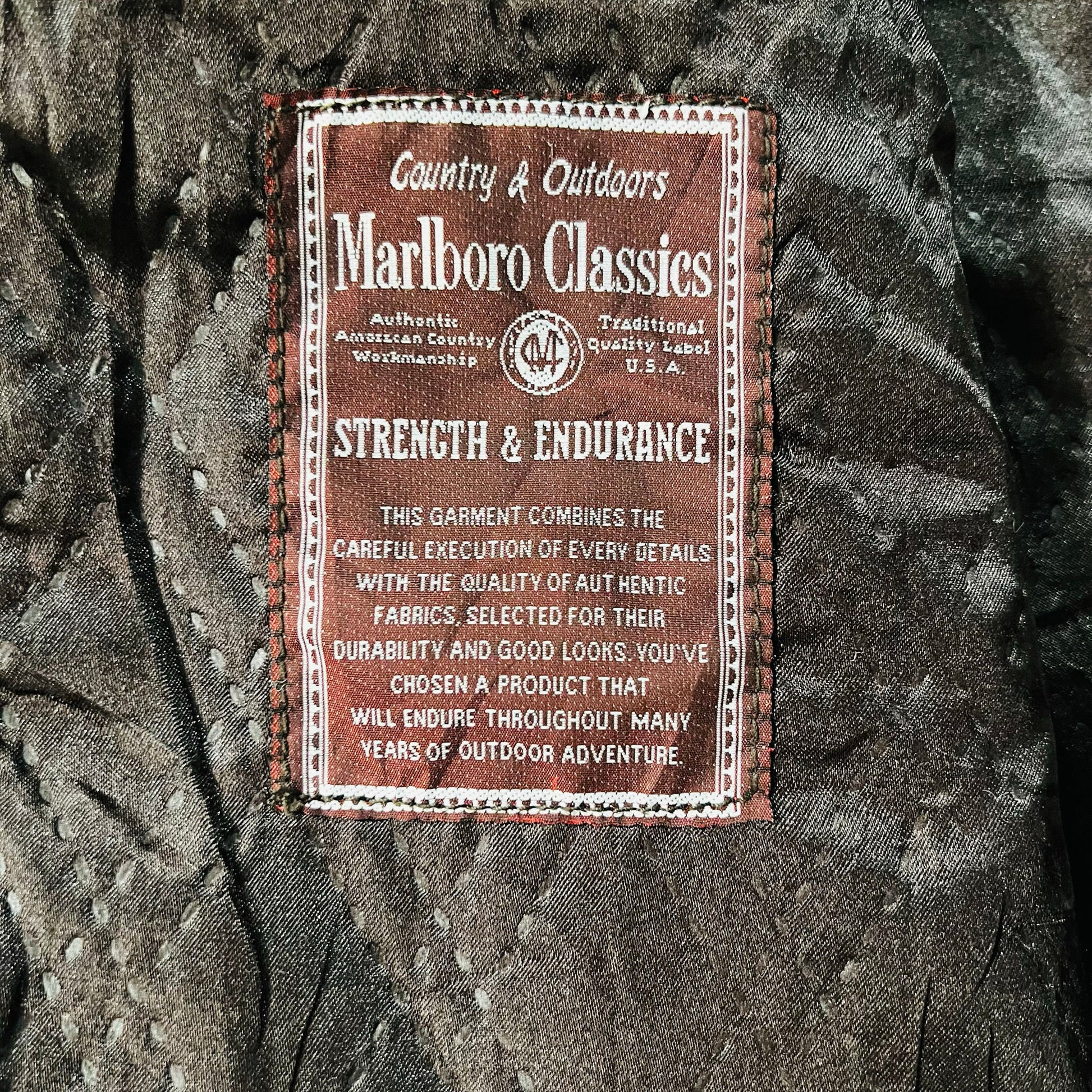 Vintage 70s-90s Marlboro Retro Leather Jackets