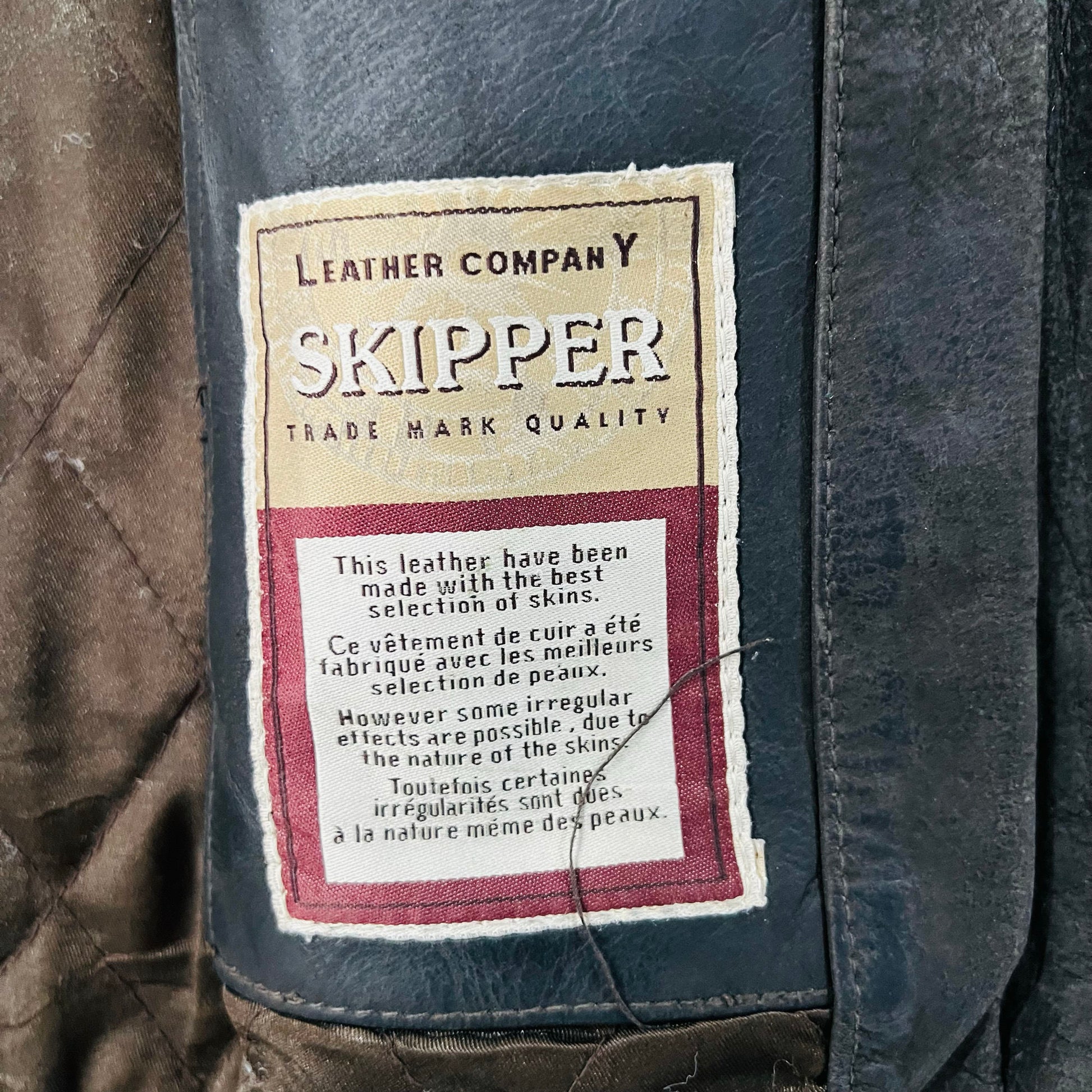Vintage 70s-90s France Leather Jackets