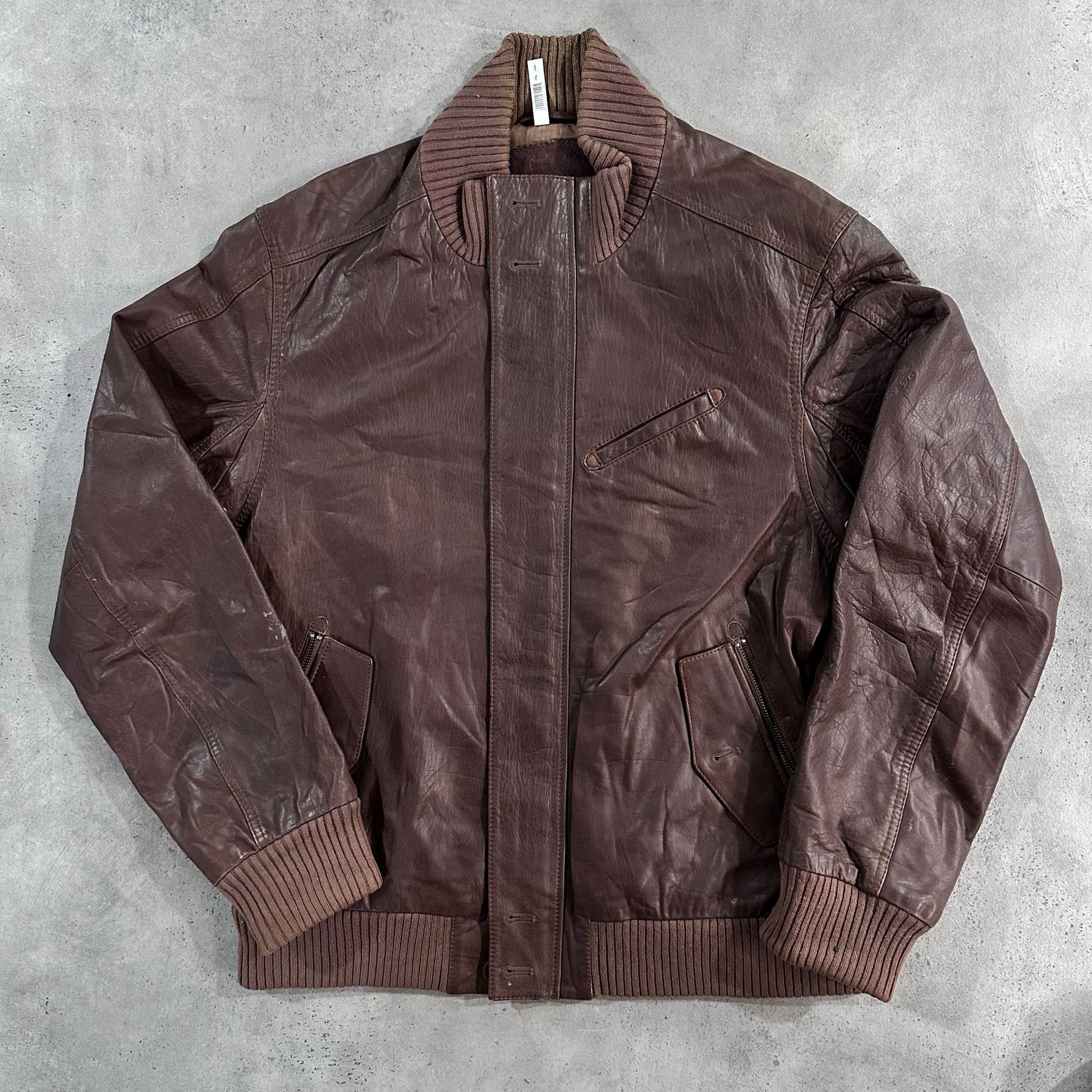 Vintage Turkey Timberland Retro Flight Leather Jackets