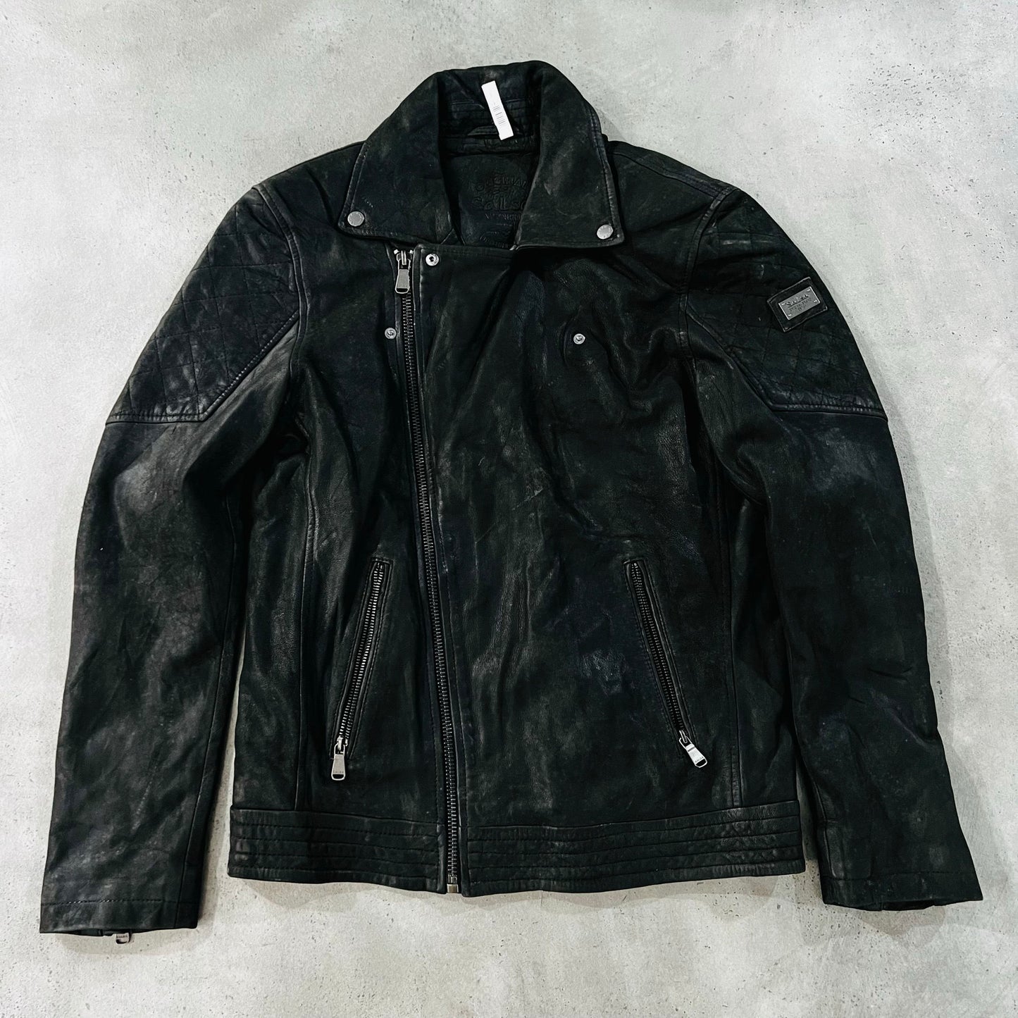 Vintage Retro Double Rider Leather Jackets