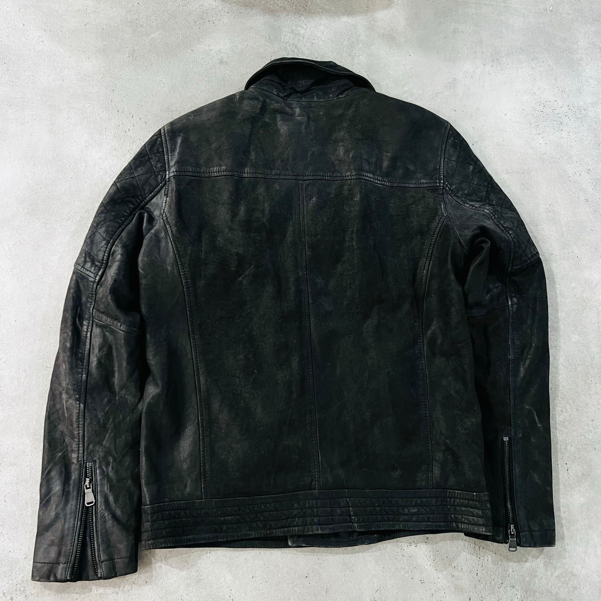 Vintage Retro Double Rider Leather Jackets