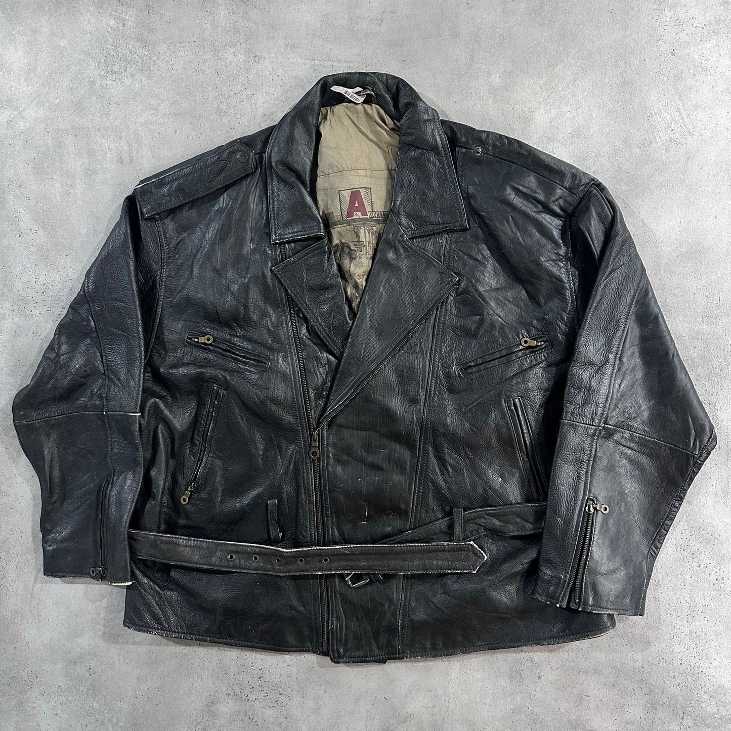 Vintage 70s-90s Double Rider Leather Jackets
