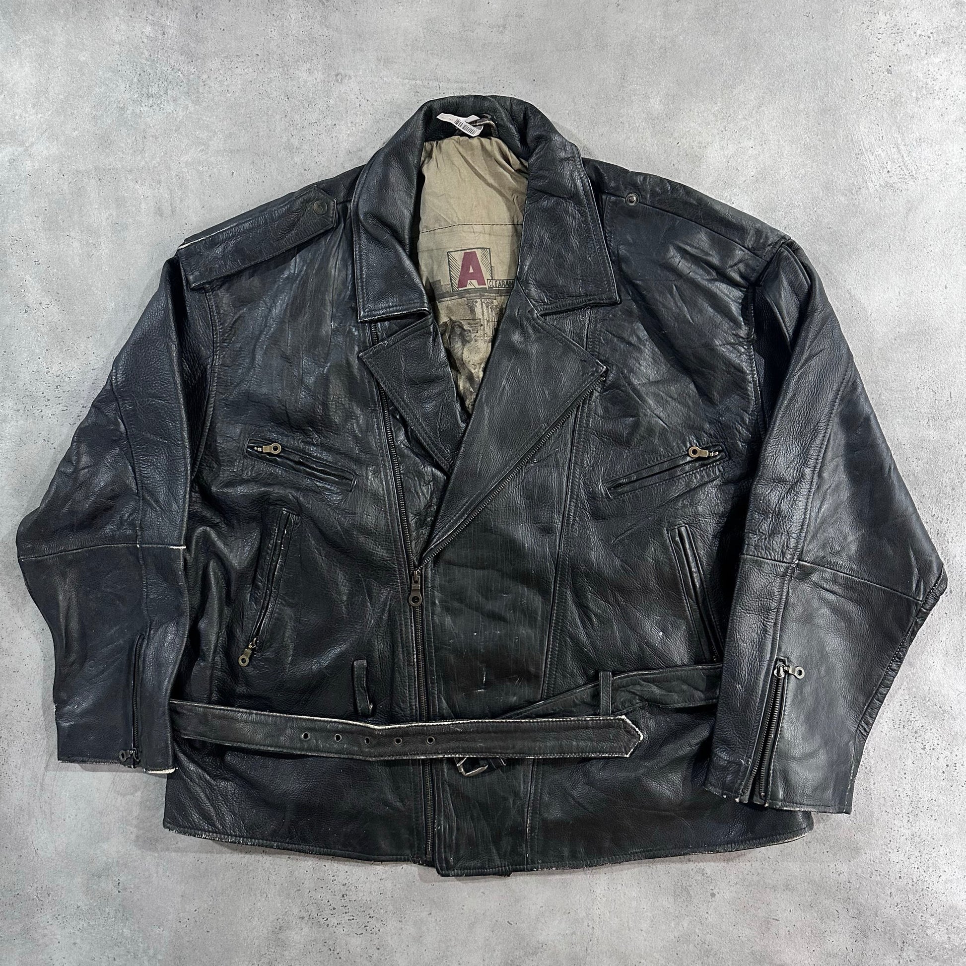 Vintage 70s-90s Double Rider Leather Jackets