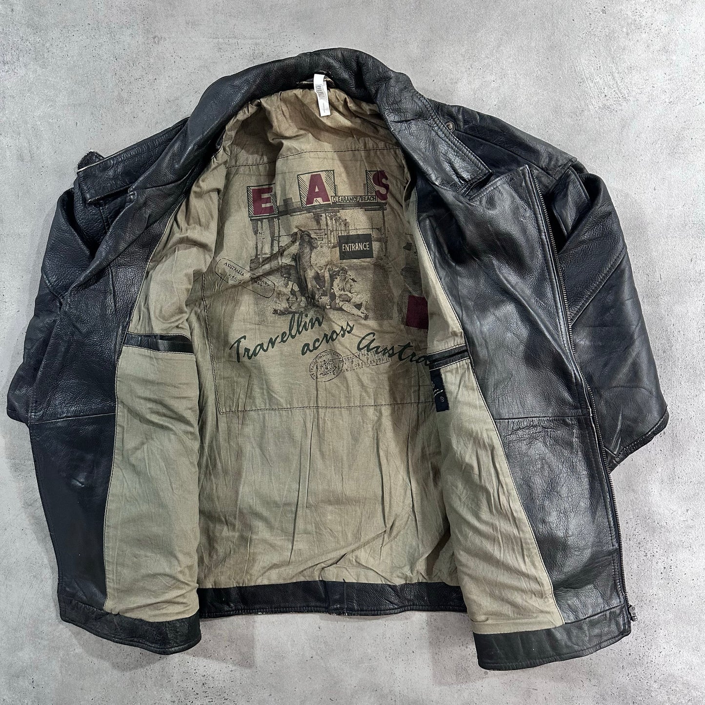 Vintage 70s-90s Double Rider Leather Jackets