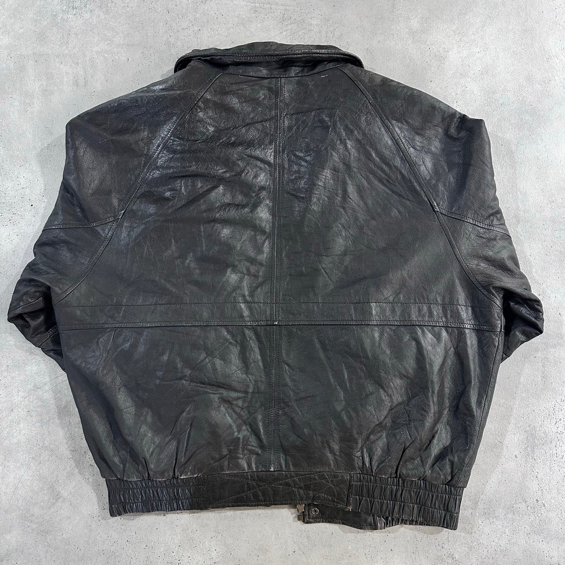 Vintage 70s-90s London Fog Retro Flight Leather Jackets