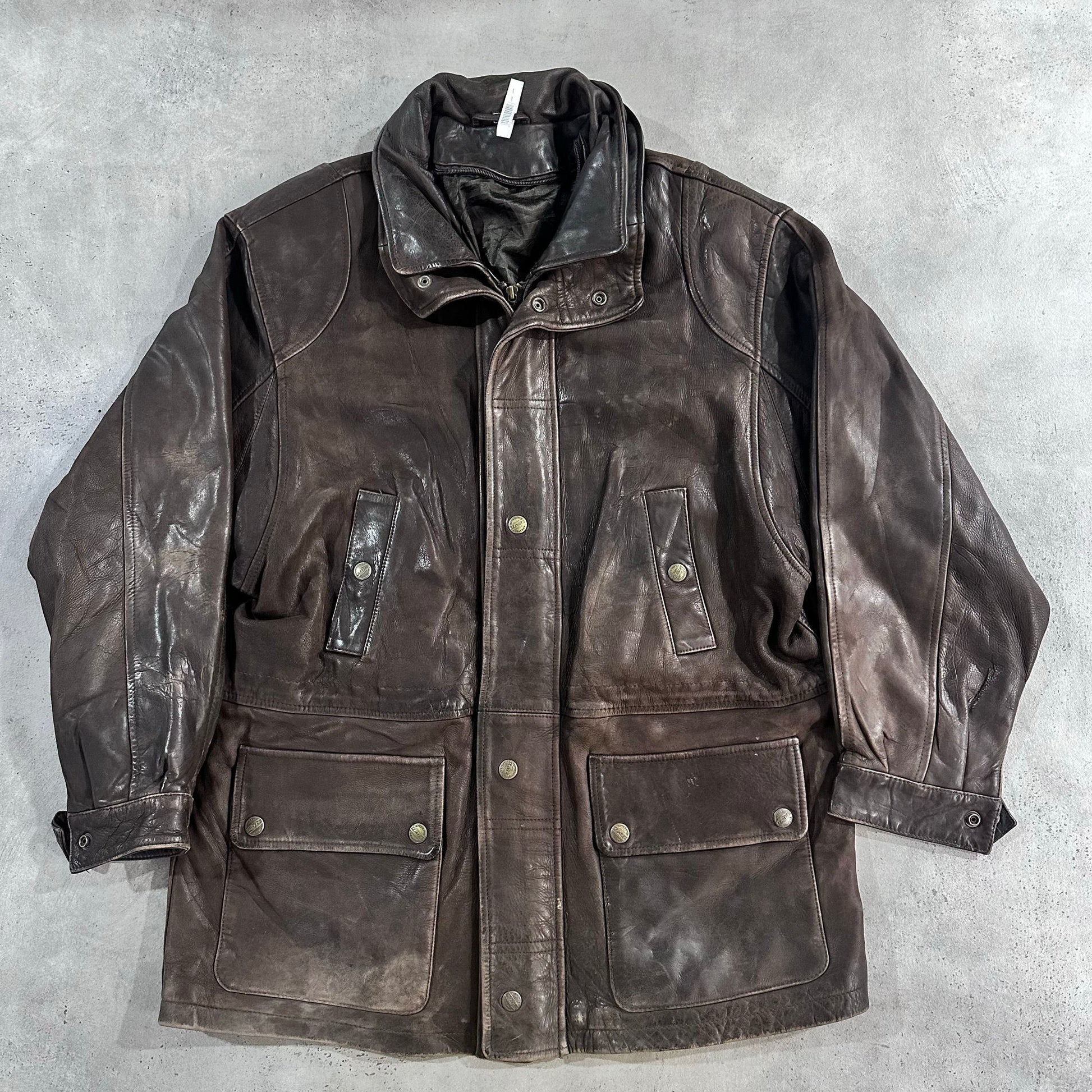 Vintage 70s-90s Mid-Length Leather Jackets