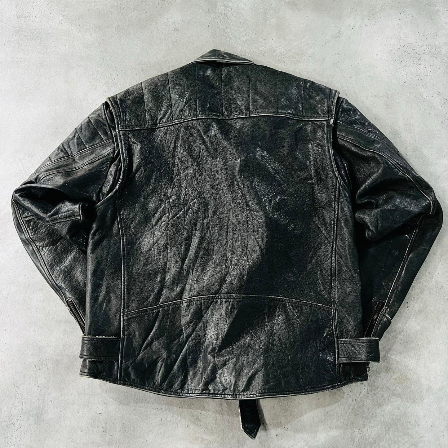 Vintage Germany Retro Double Rider Leather Jackets