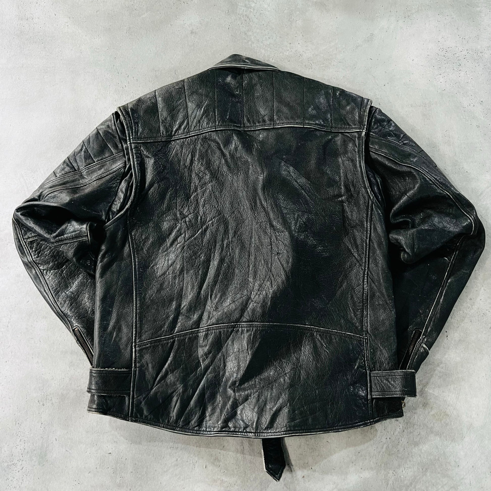 Vintage Germany Retro Double Rider Leather Jackets