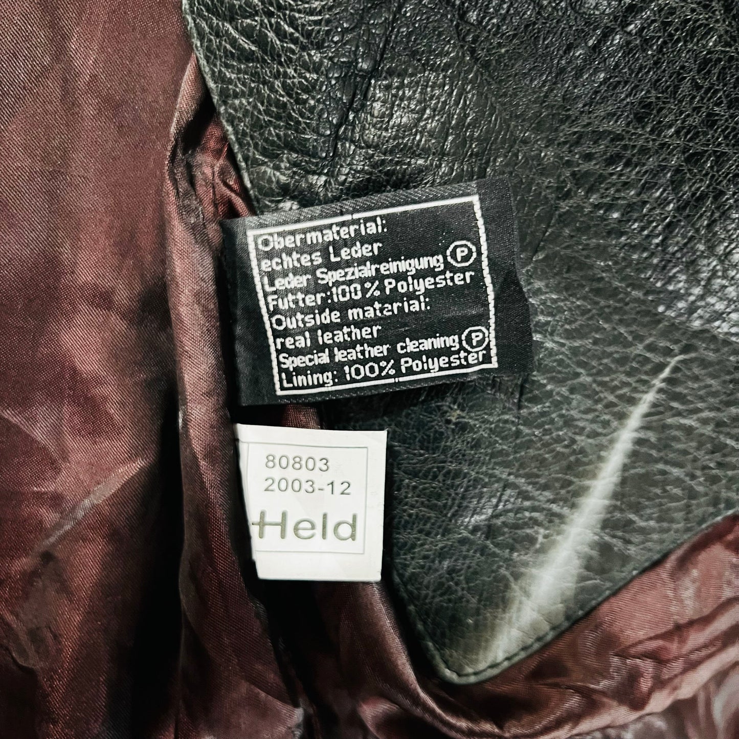 Vintage Germany Retro Double Rider Leather Jackets