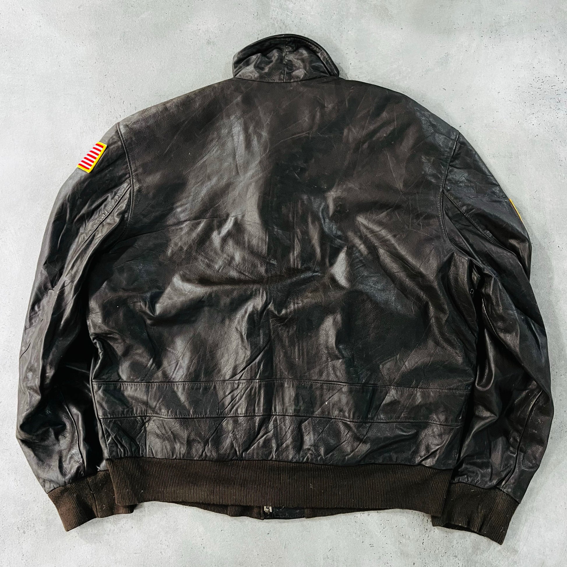 Vintage 70s-90s USA Military A-2 Leather Jackets