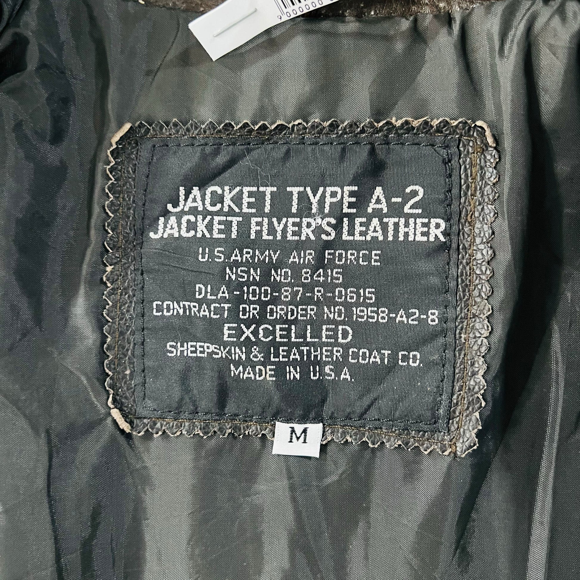 Vintage 70s-90s USA Military A-2 Leather Jackets