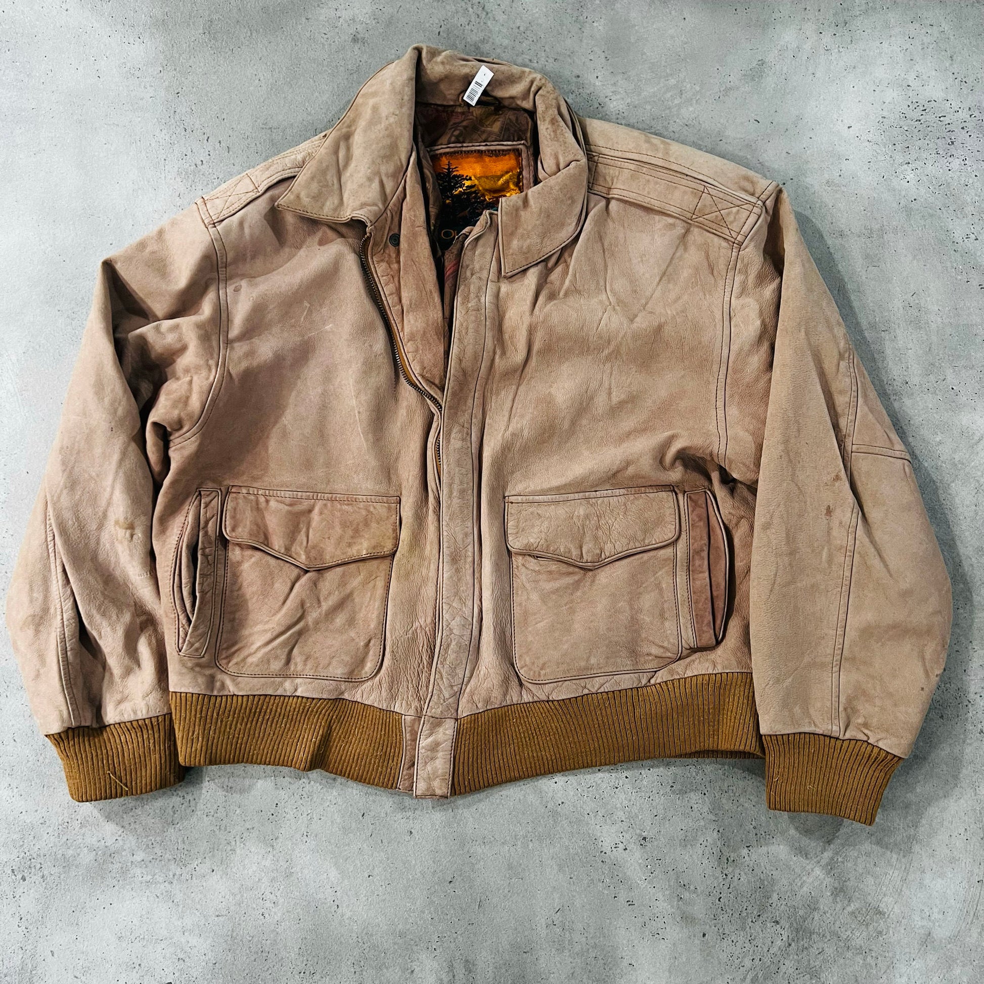 Vintage 70s-90s Military A-2 Leather Jackets