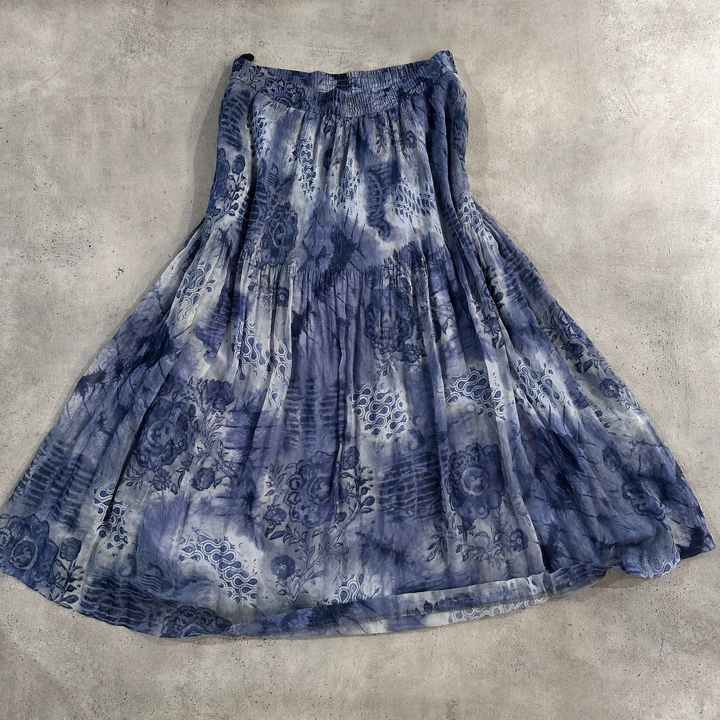 Boho Floral Tiered Skirt