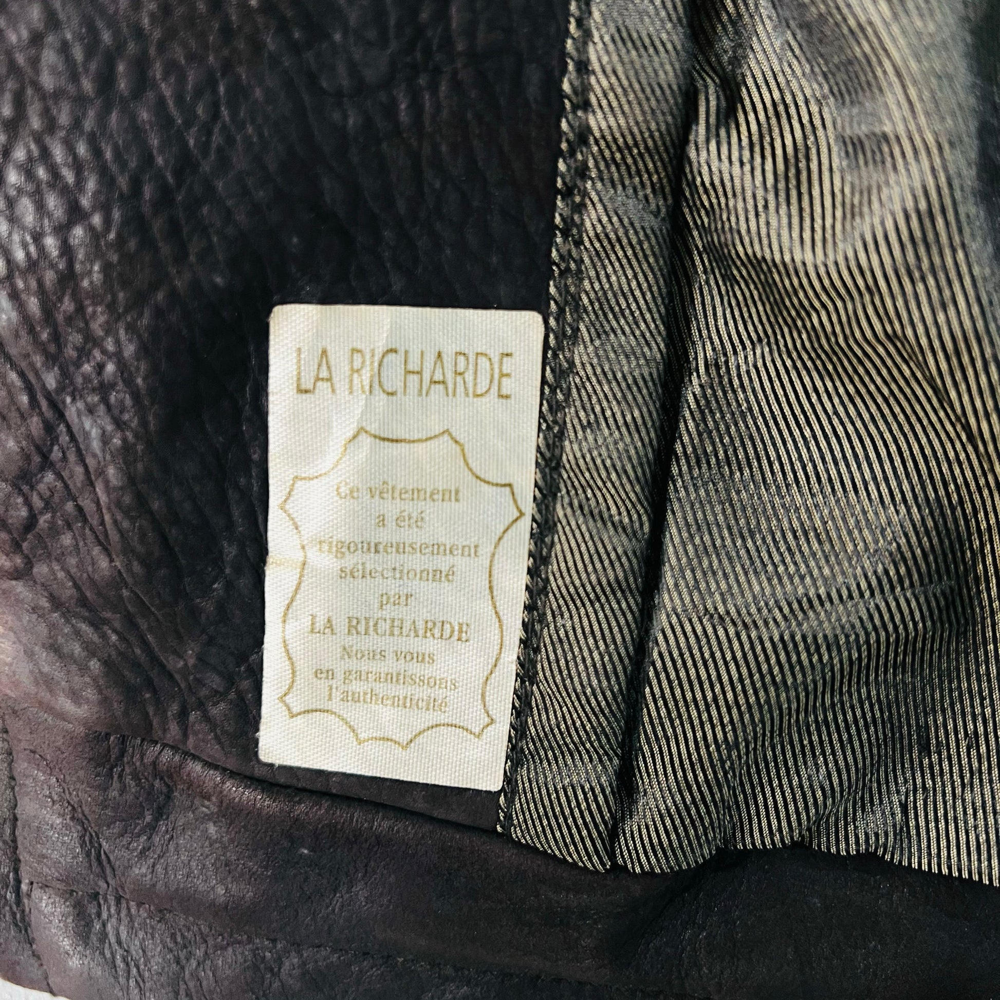 Vintage 70s-90s France Leather Jackets
