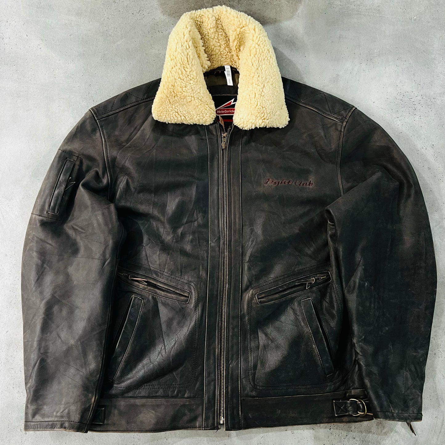 Vintage 70s-90s Hein Gericke Military Flight Leather Jackets