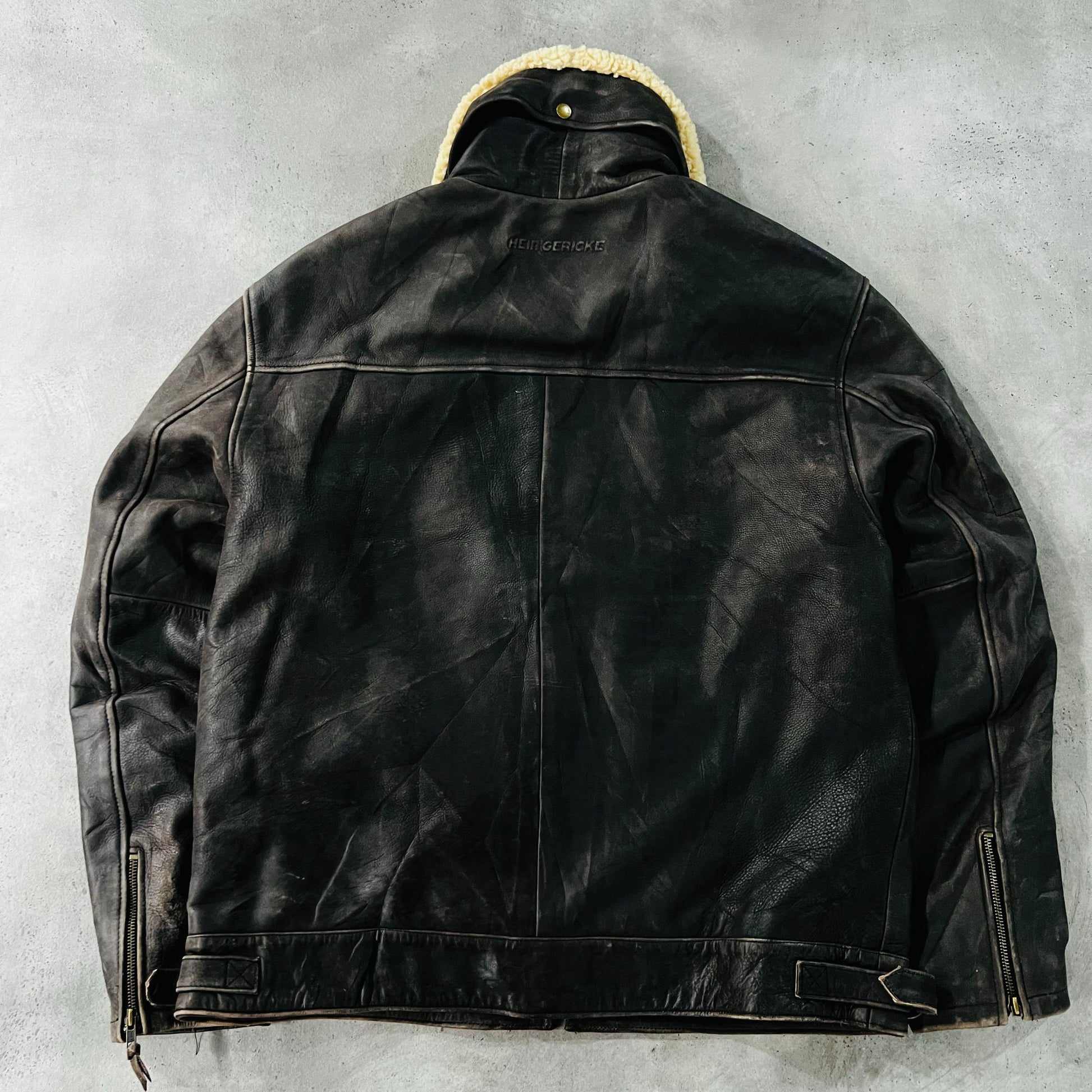 Vintage 70s-90s Hein Gericke Military Flight Leather Jackets