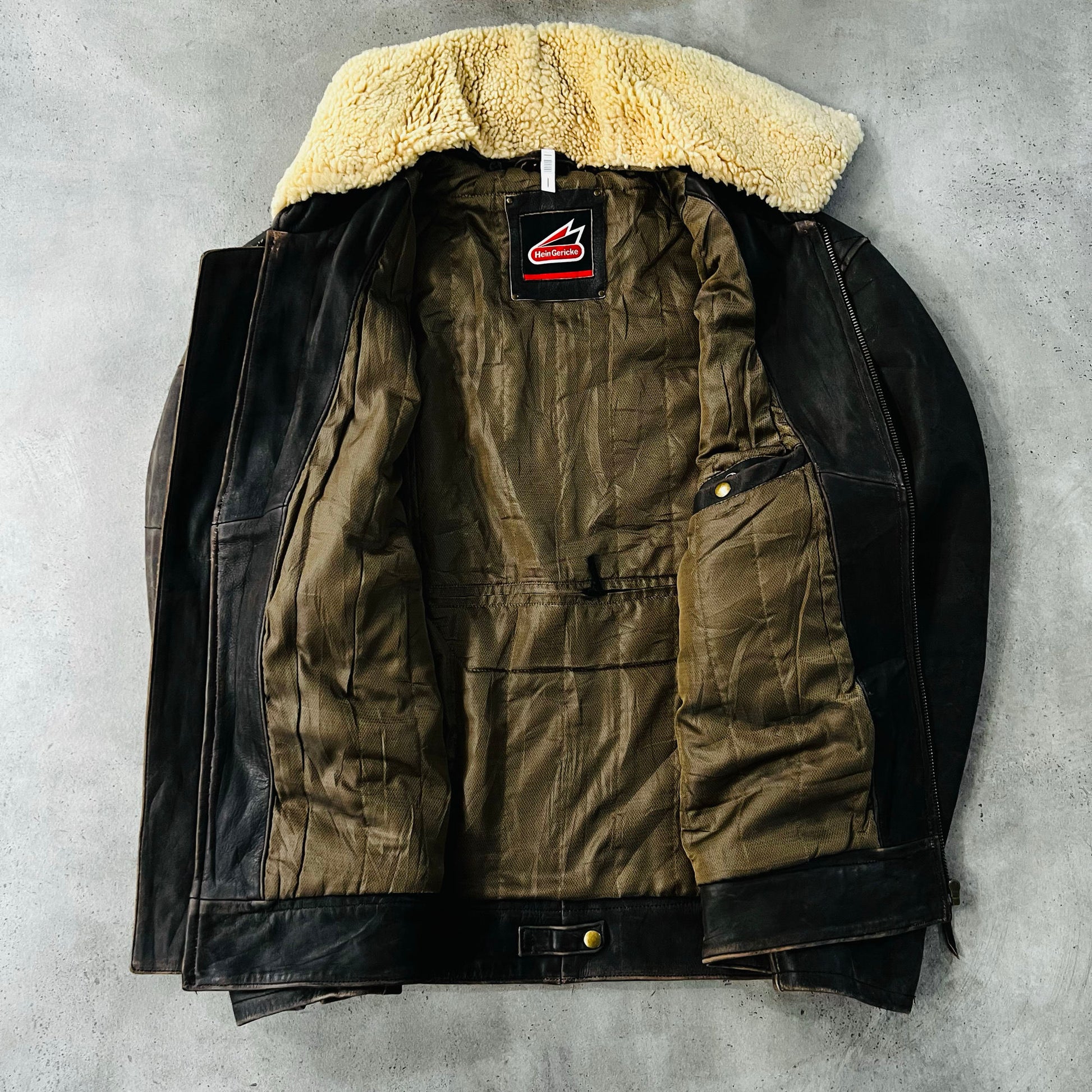 Vintage 70s-90s Hein Gericke Military Flight Leather Jackets