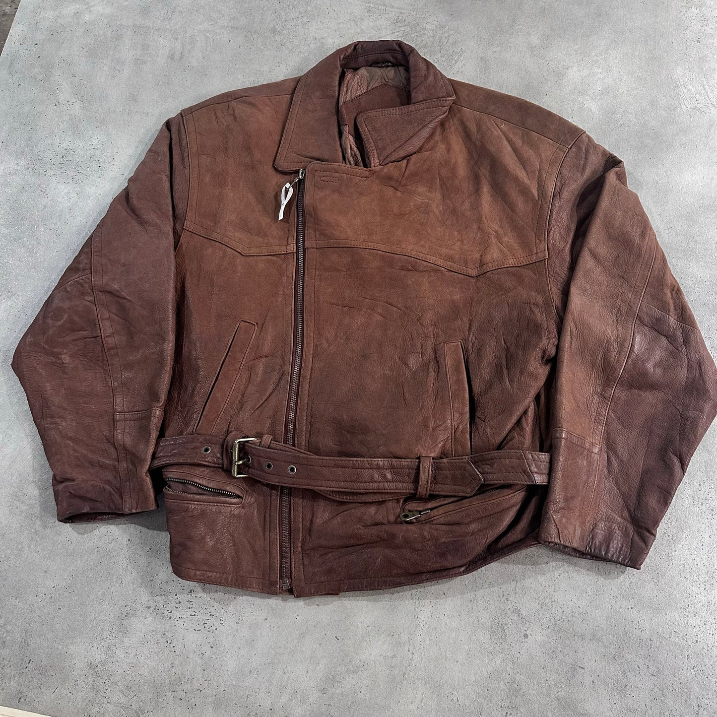 Vintage 70s-90s Redskins Double Rider Leather Jackets