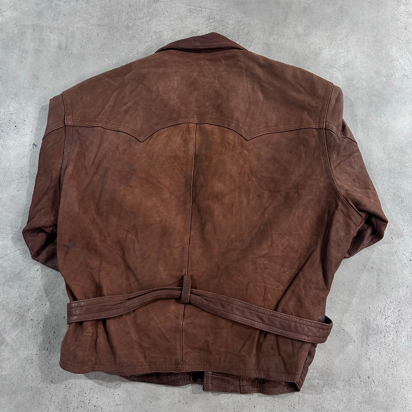 Vintage 70s-90s Redskins Double Rider Leather Jackets